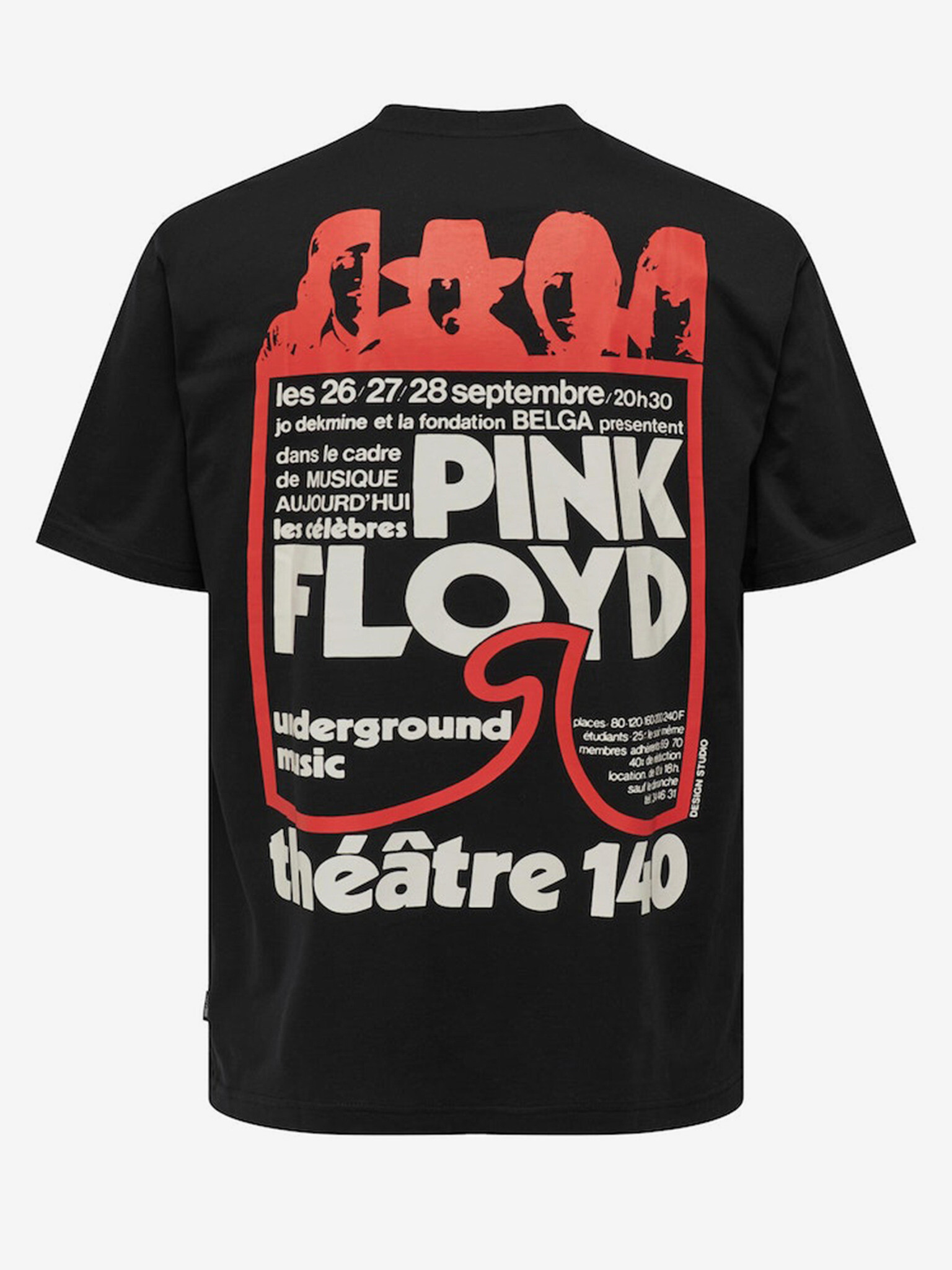 ONLY & SONS Pink Floyd Tricou Negru - Pled.ro