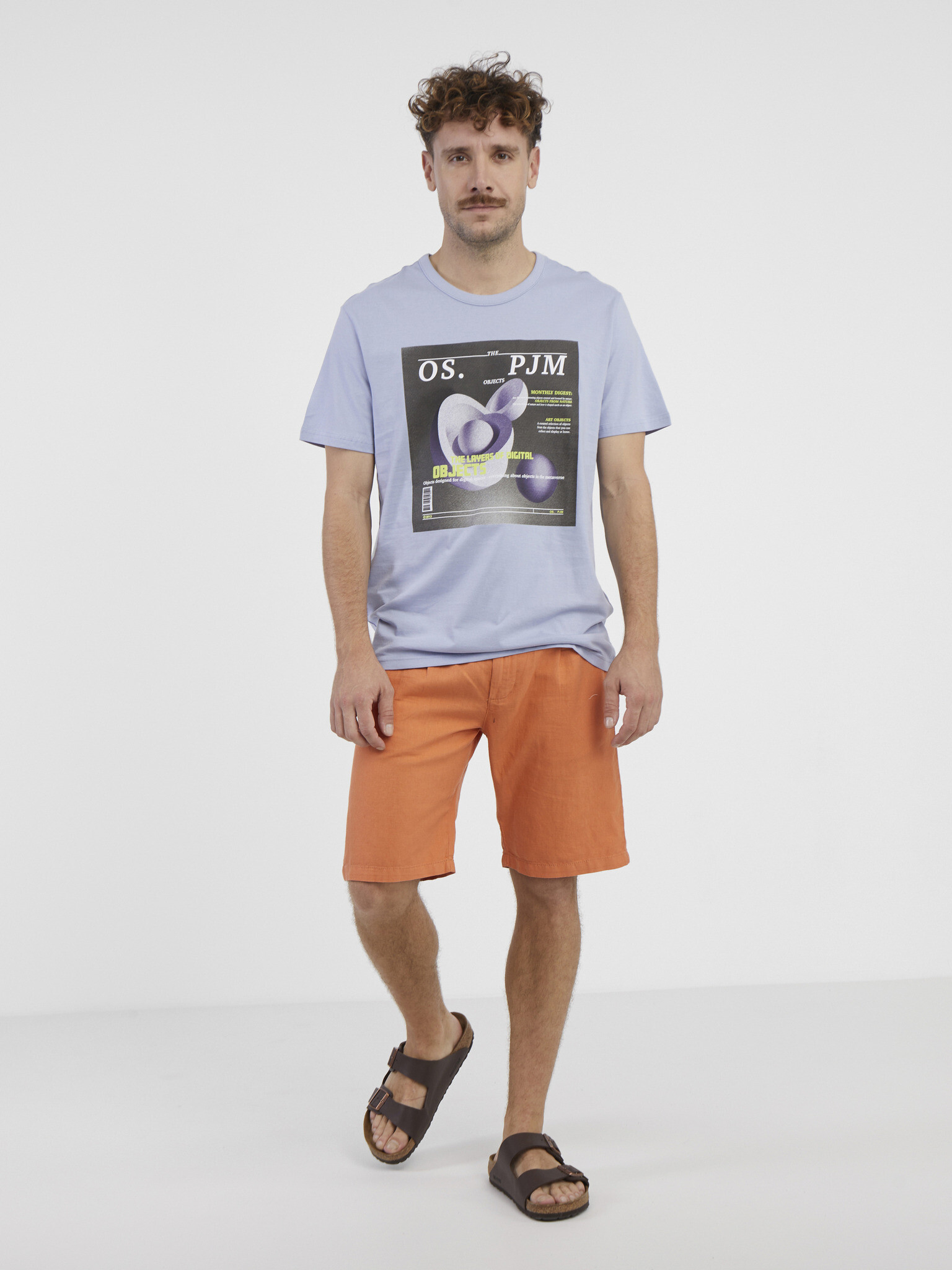 ONLY & SONS Todd Tricou Albastru - Pled.ro