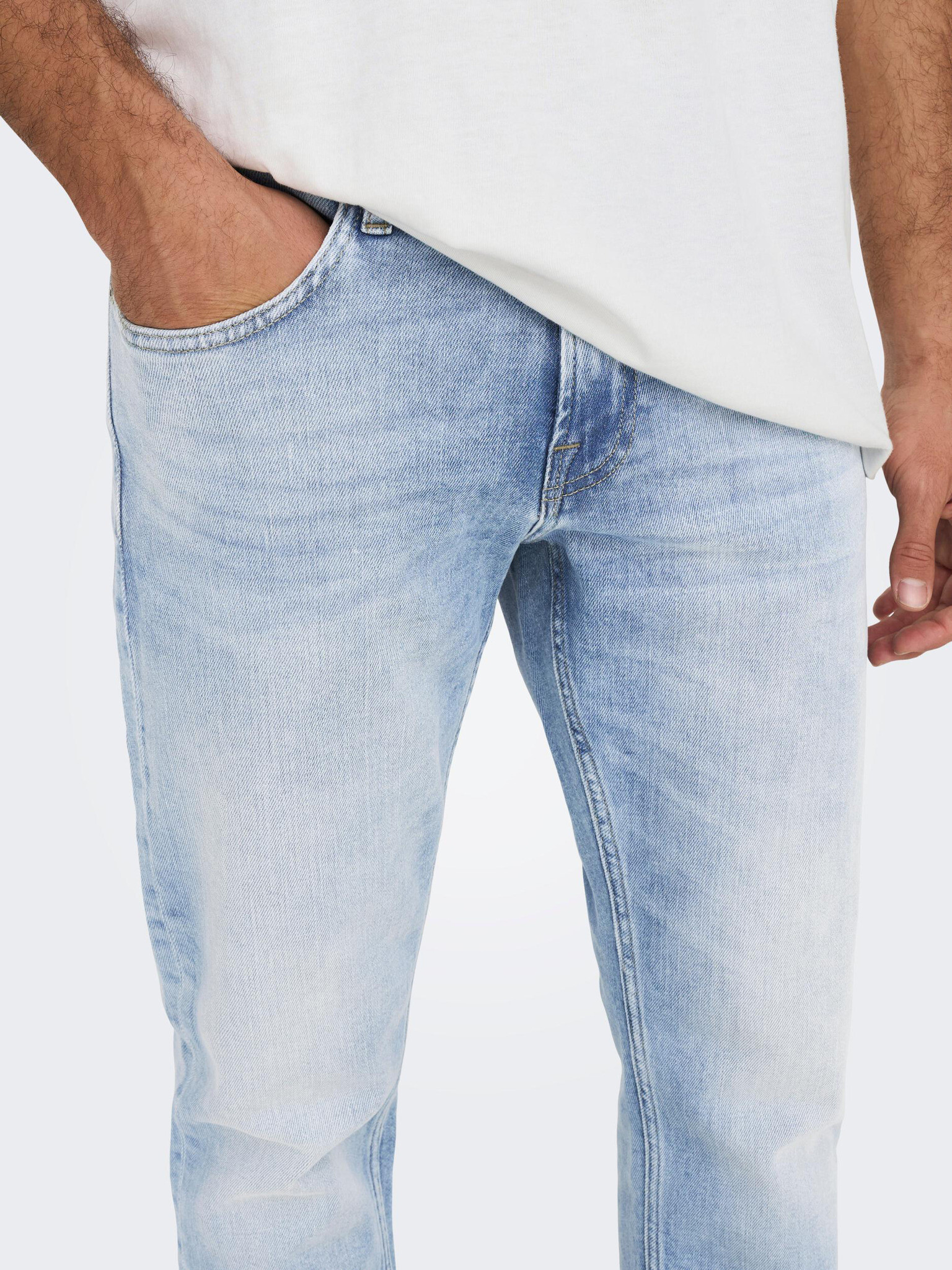 ONLY & SONS Weft Jeans Albastru - Pled.ro