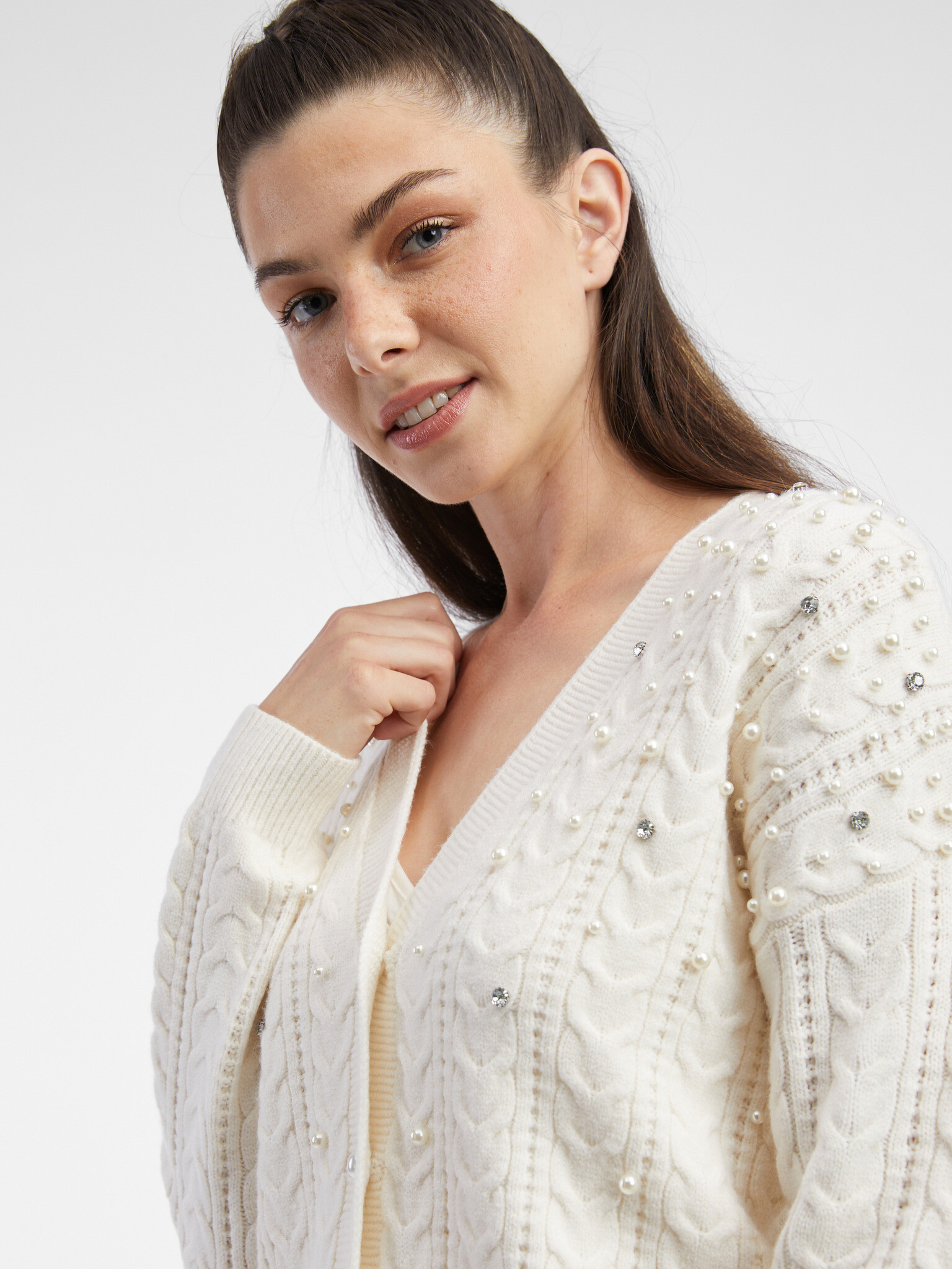 Orsay Cardigan Alb - Pled.ro