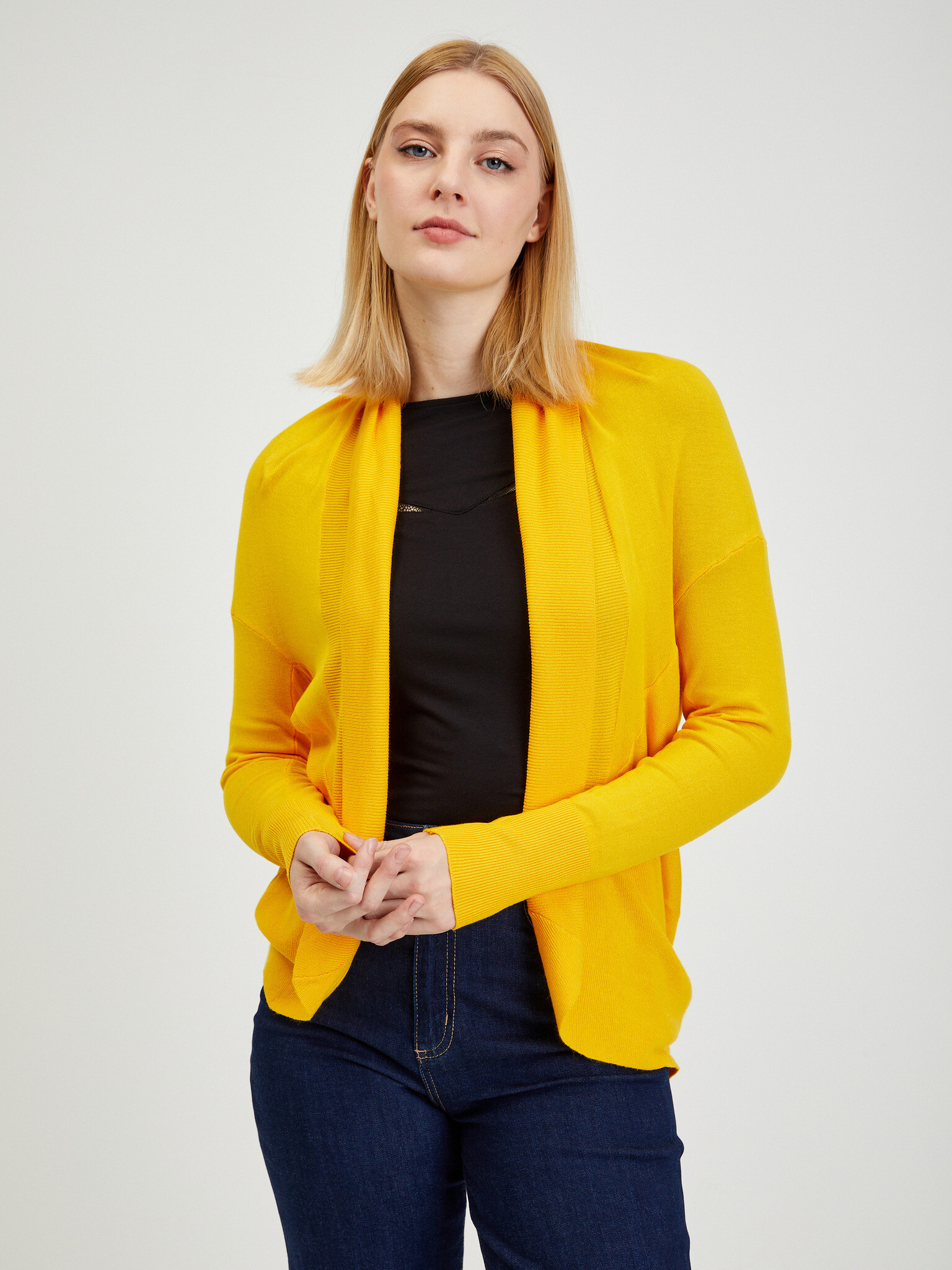 Orsay Cardigan Galben - Pled.ro