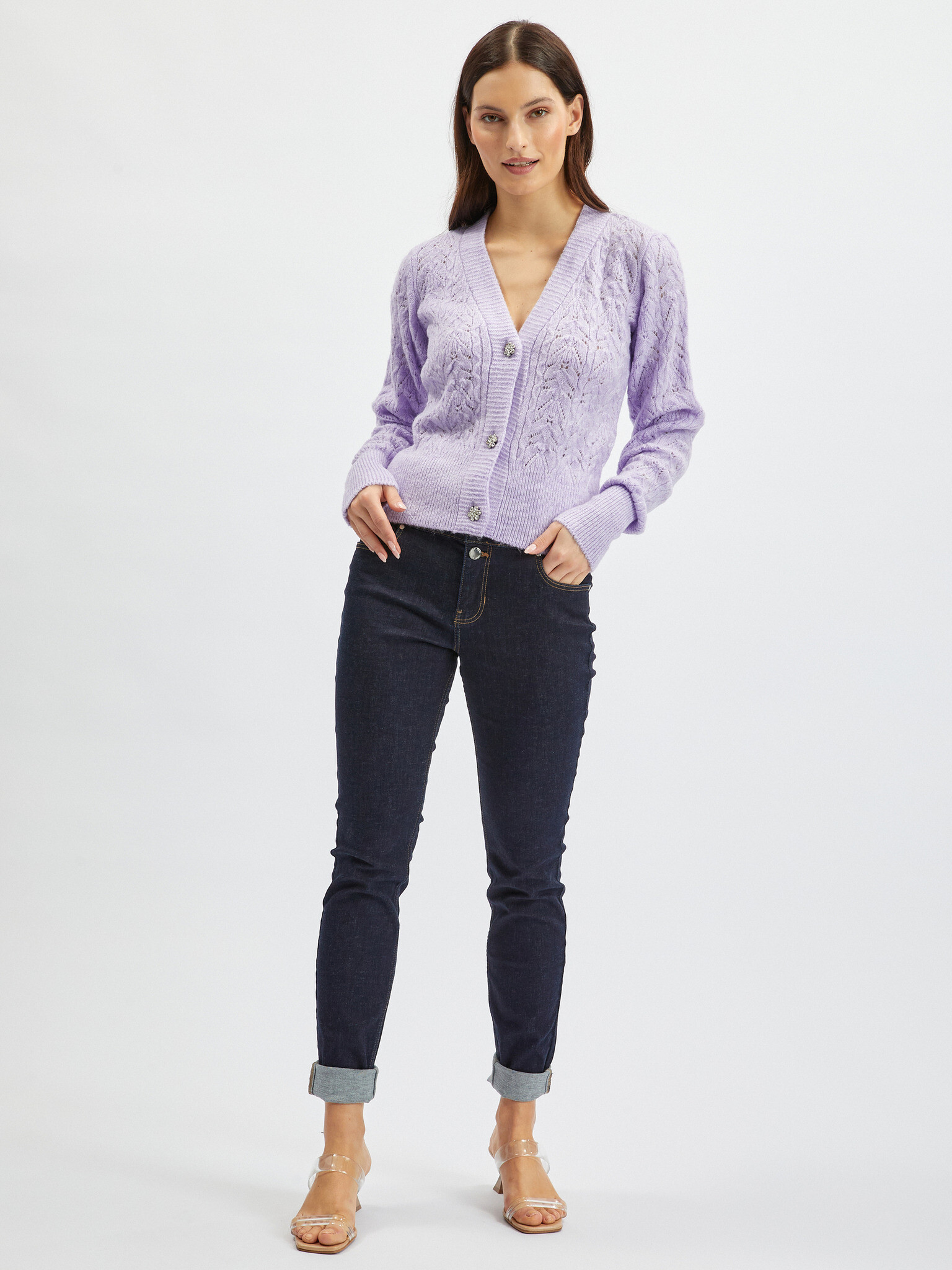 Orsay Cardigan Violet - Pled.ro