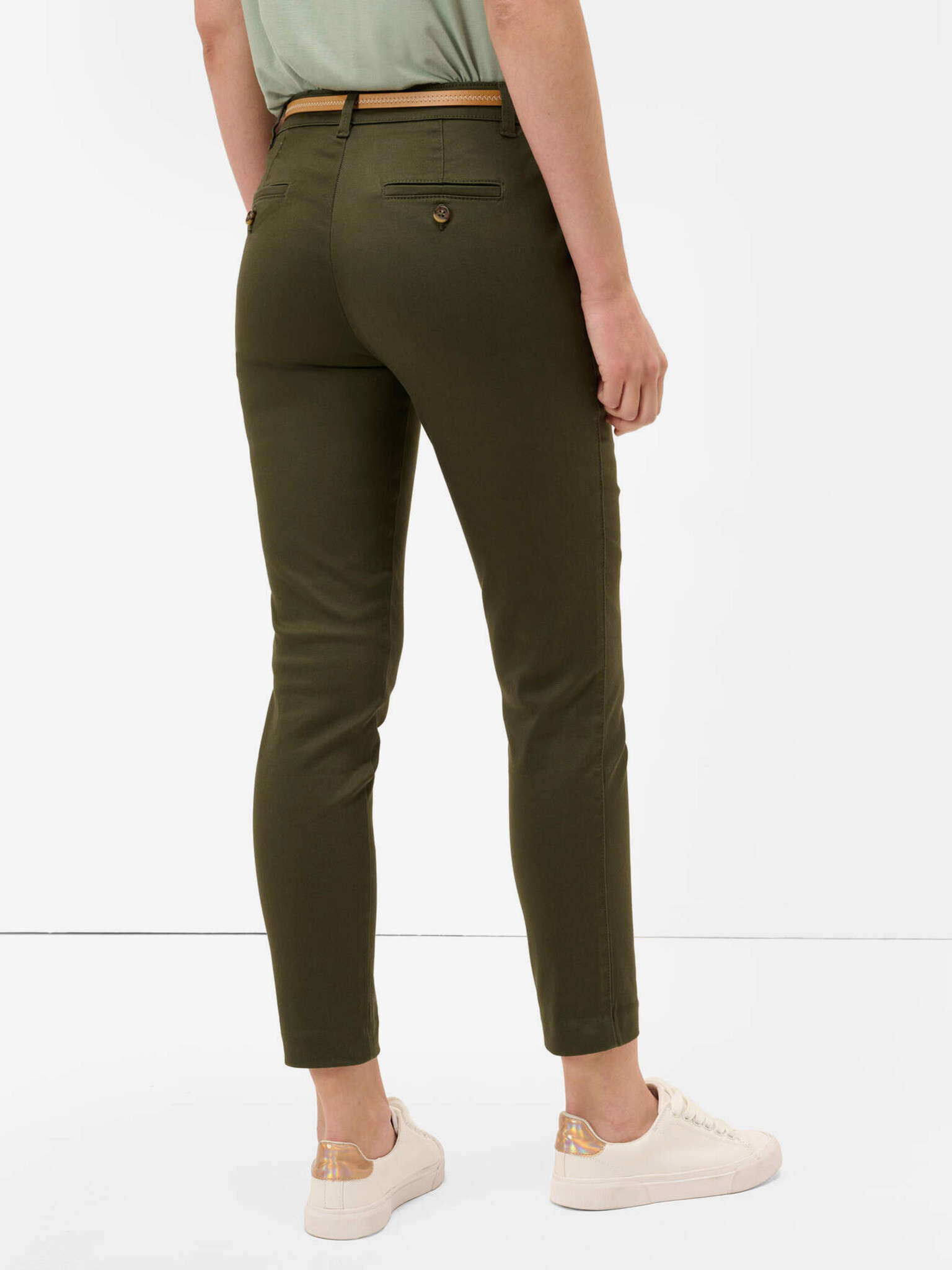 Orsay Chino Pantaloni Verde - Pled.ro