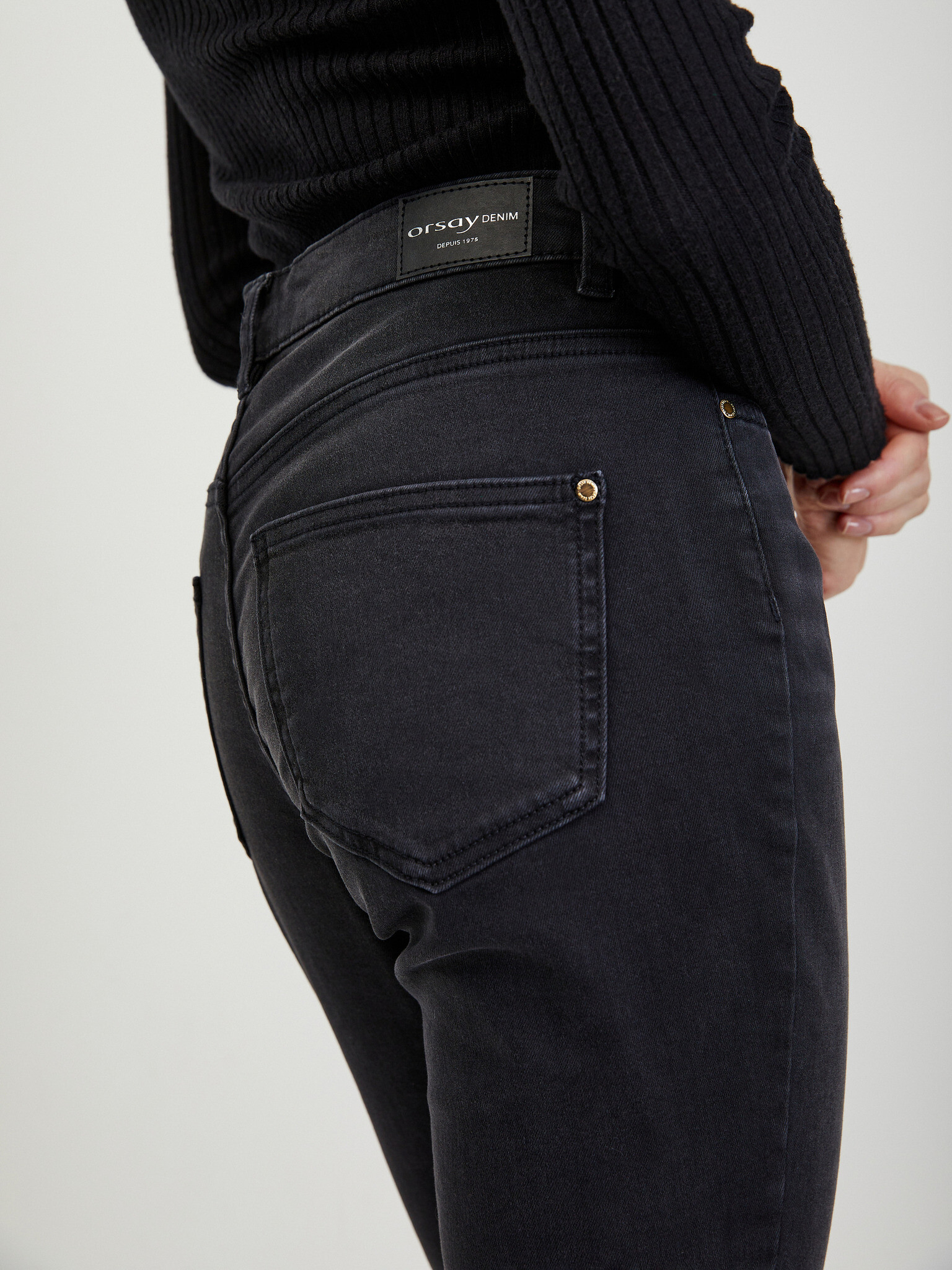 Orsay Jeans Negru - Pled.ro