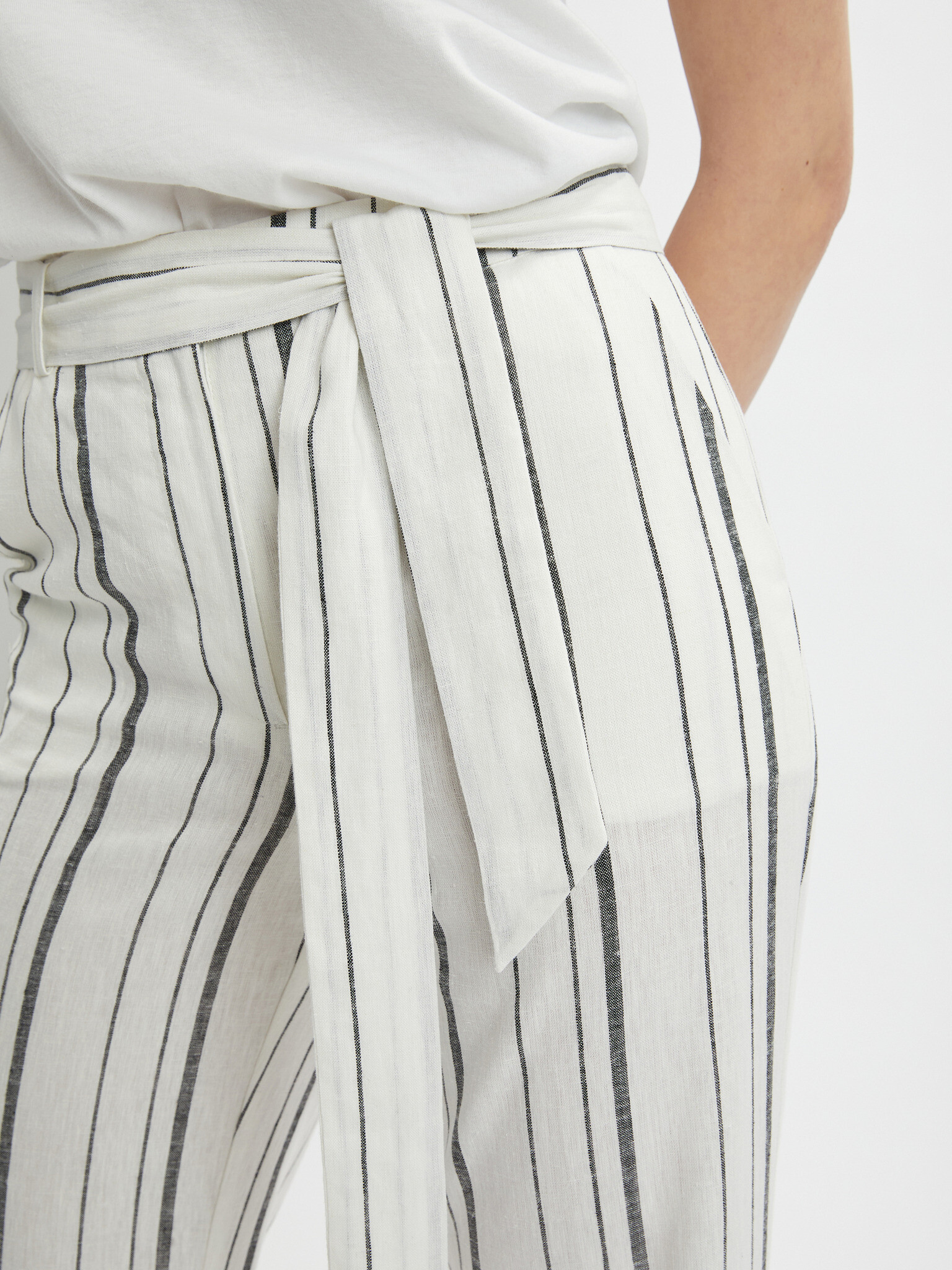 Orsay Pantaloni Alb - Pled.ro