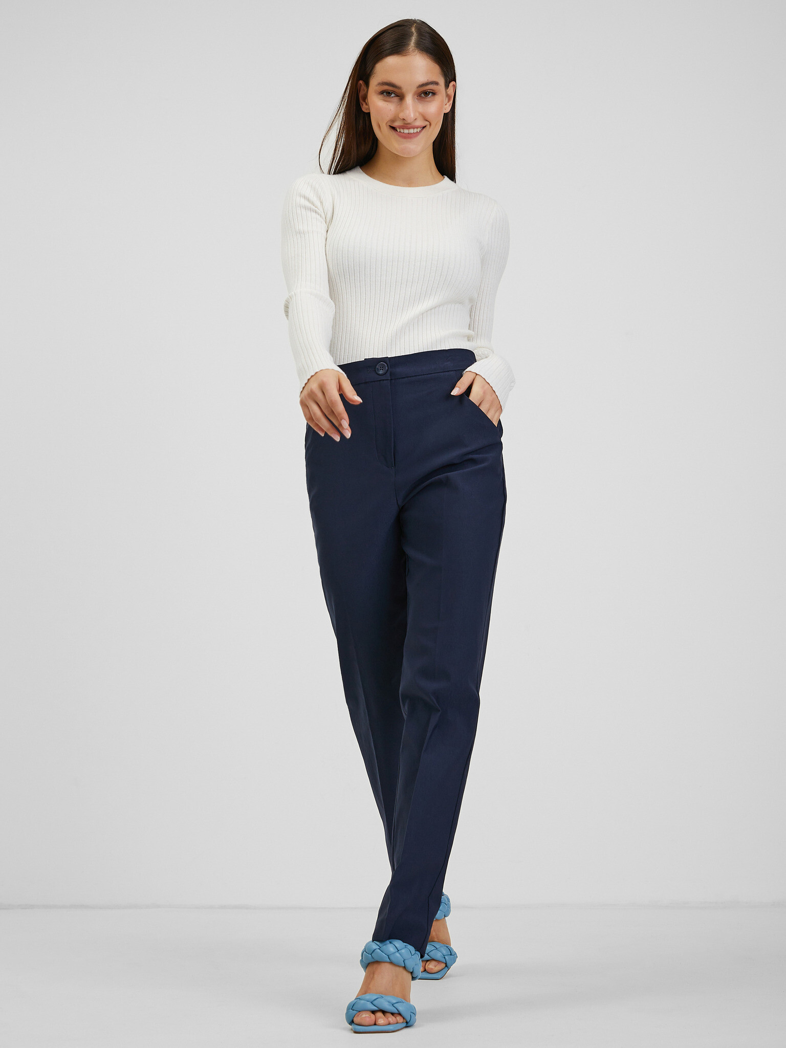 Orsay Pantaloni Albastru - Pled.ro