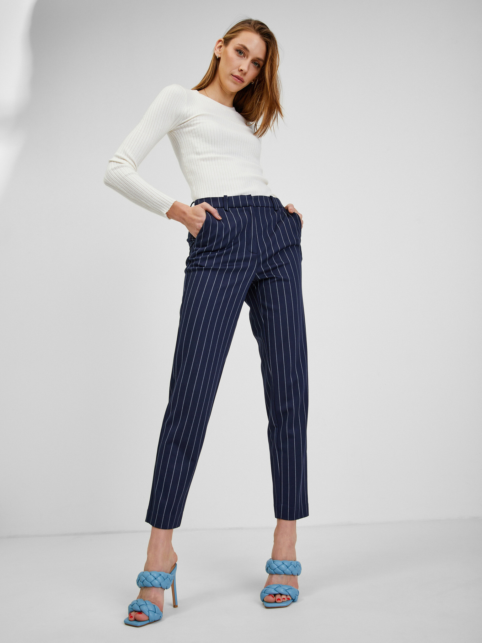 Orsay Pantaloni Albastru - Pled.ro