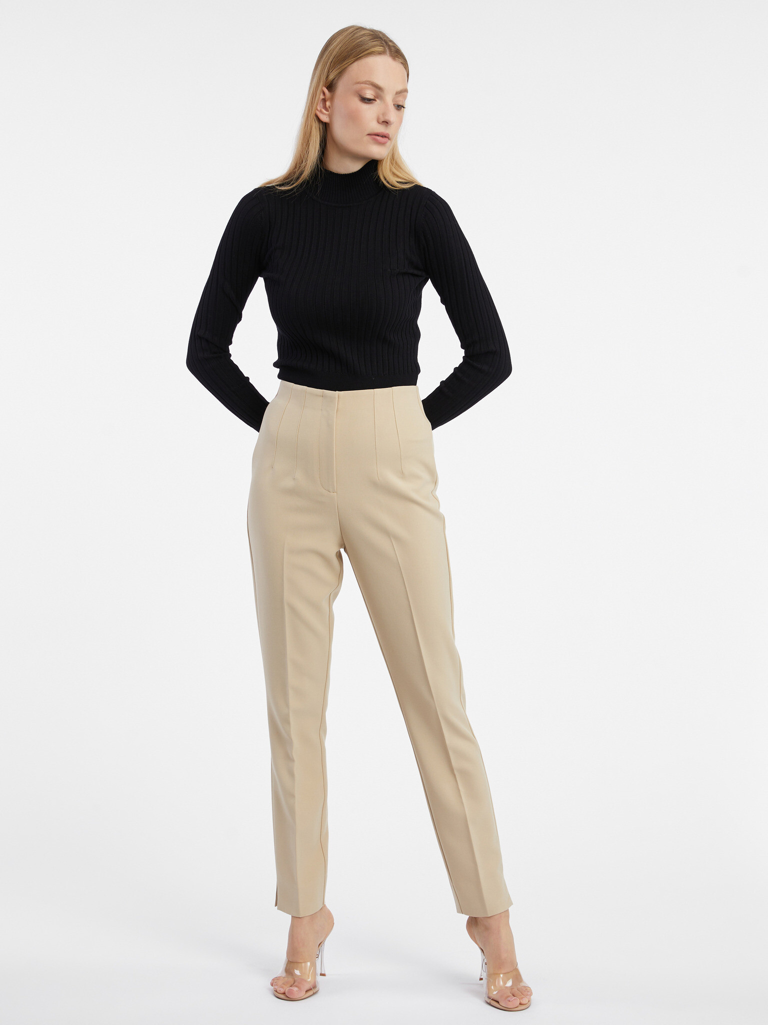 Orsay Pantaloni Bej - Pled.ro