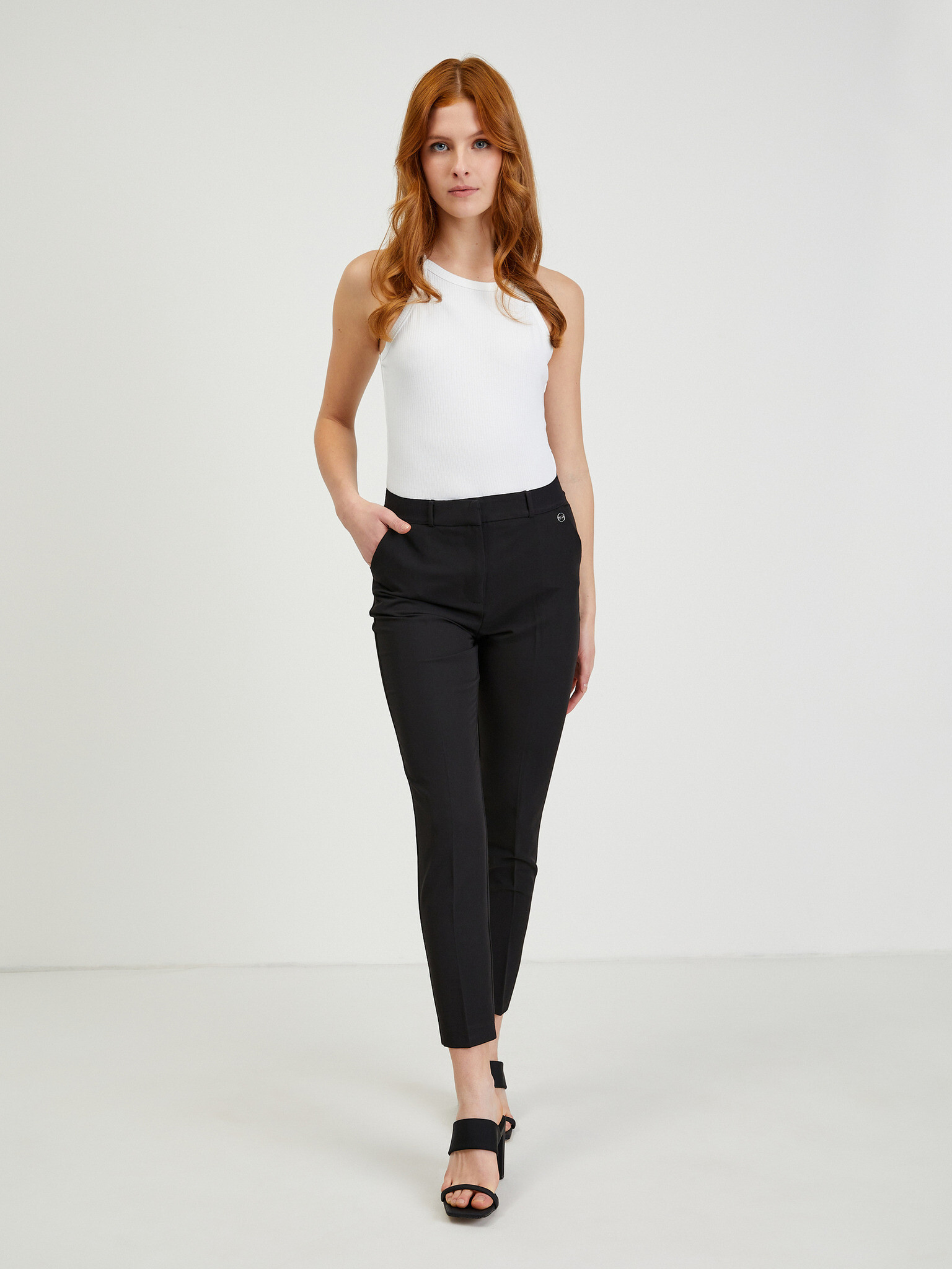 Orsay Pantaloni Negru - Pled.ro