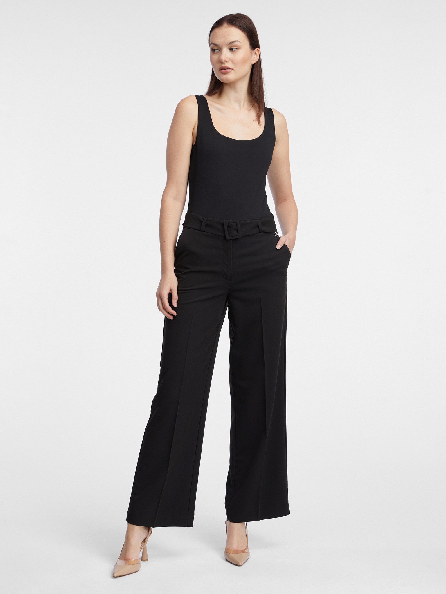 Orsay Pantaloni Negru - Pled.ro