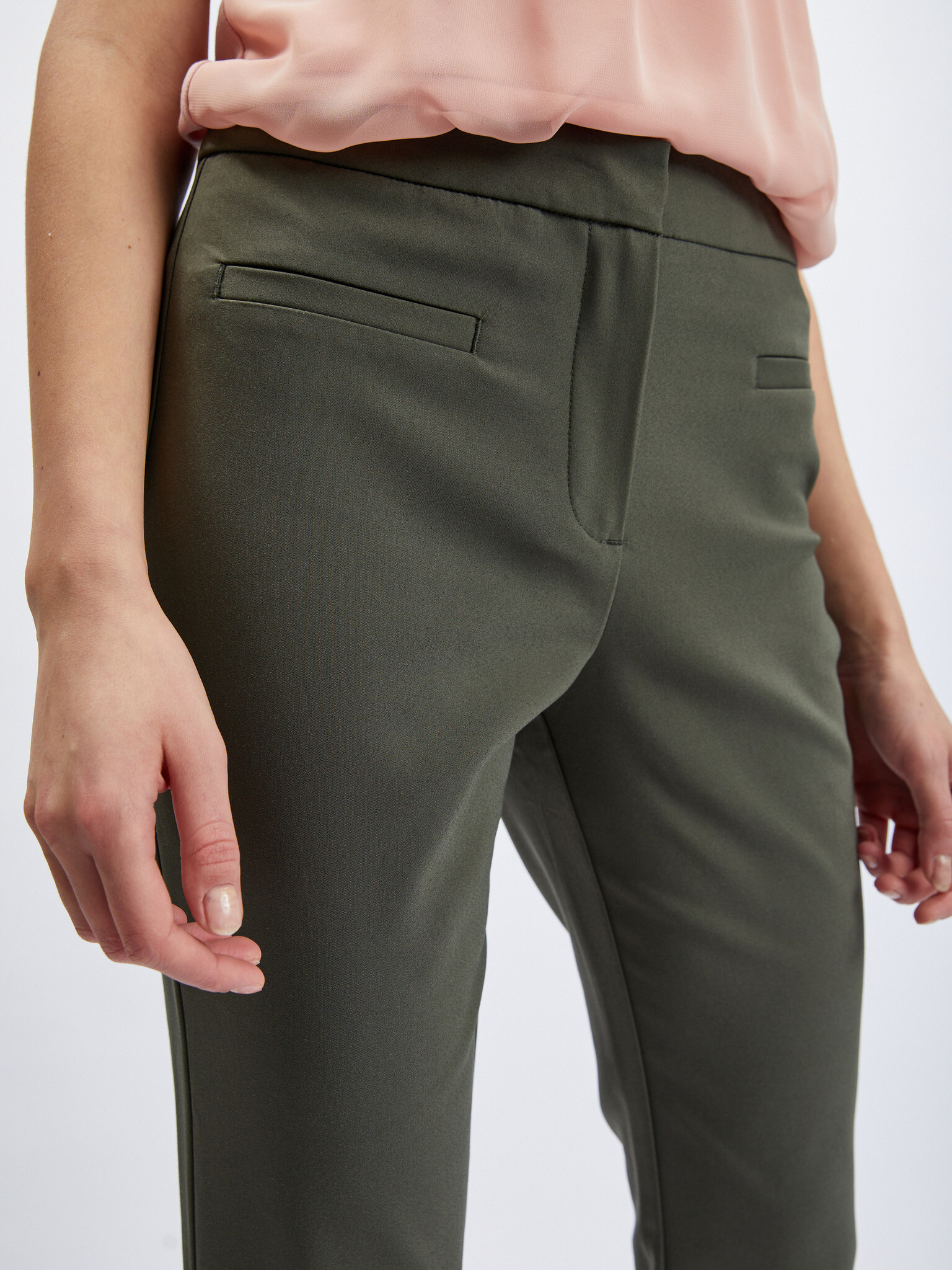 Orsay Pantaloni Verde - Pled.ro