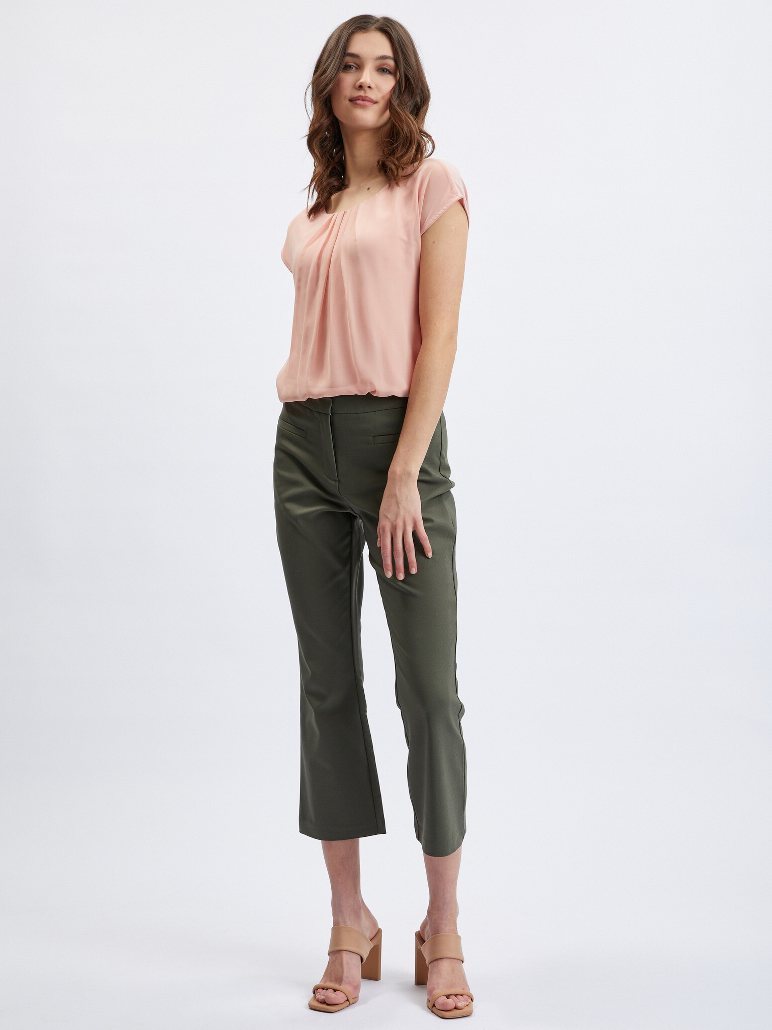 Orsay Pantaloni Verde - Pled.ro