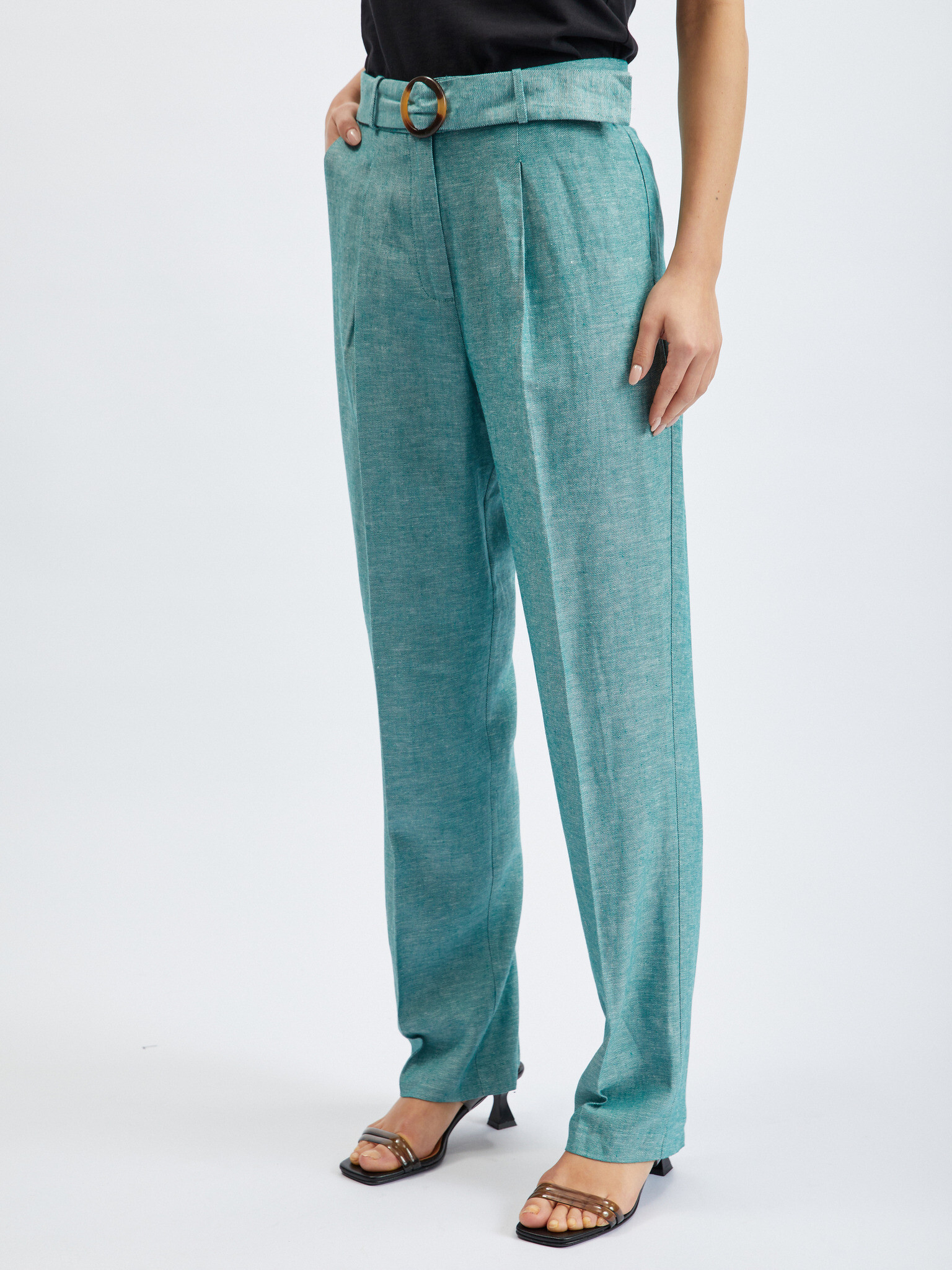 Orsay Pantaloni Verde - Pled.ro