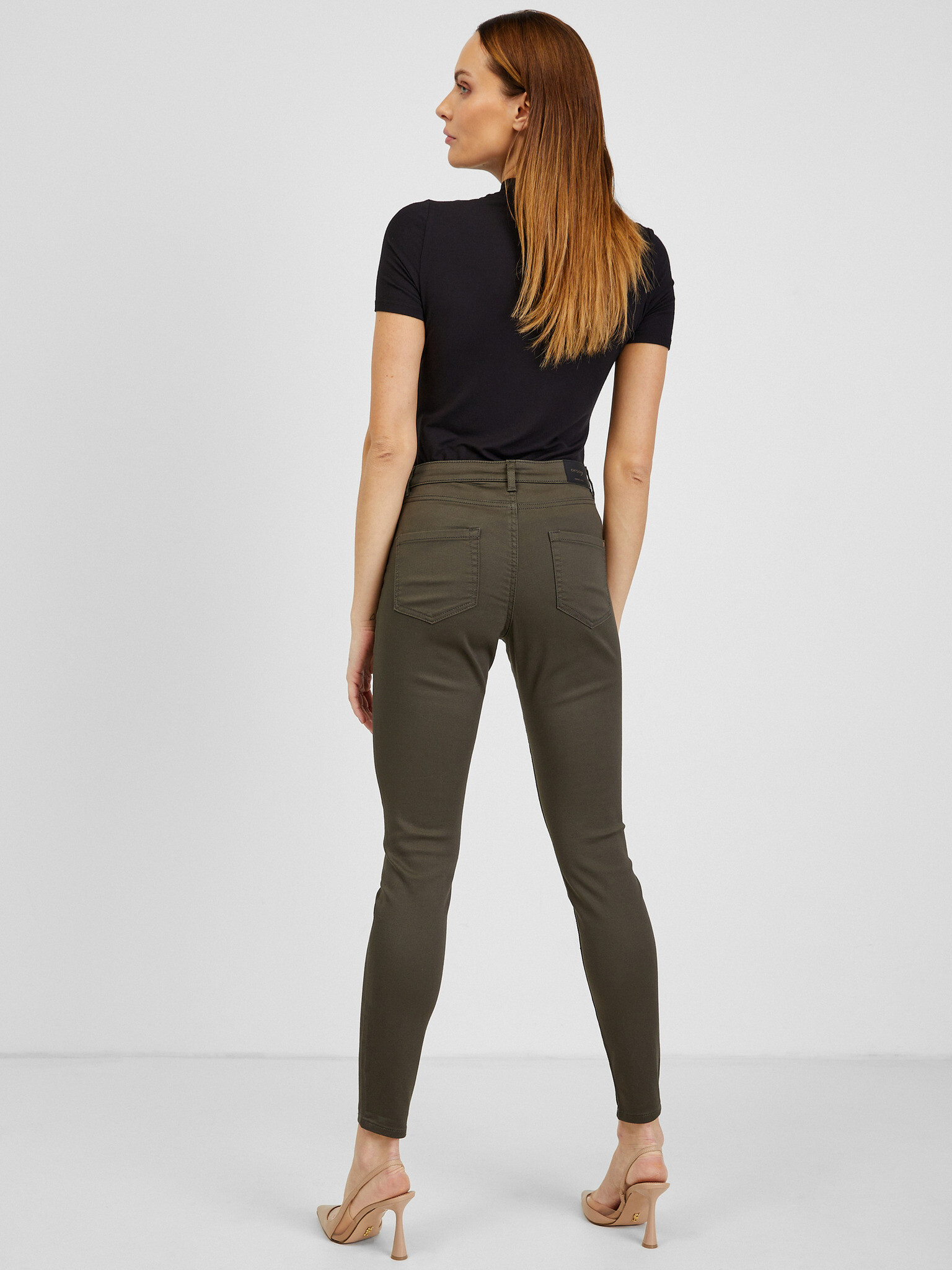 Orsay Pantaloni Verde - Pled.ro