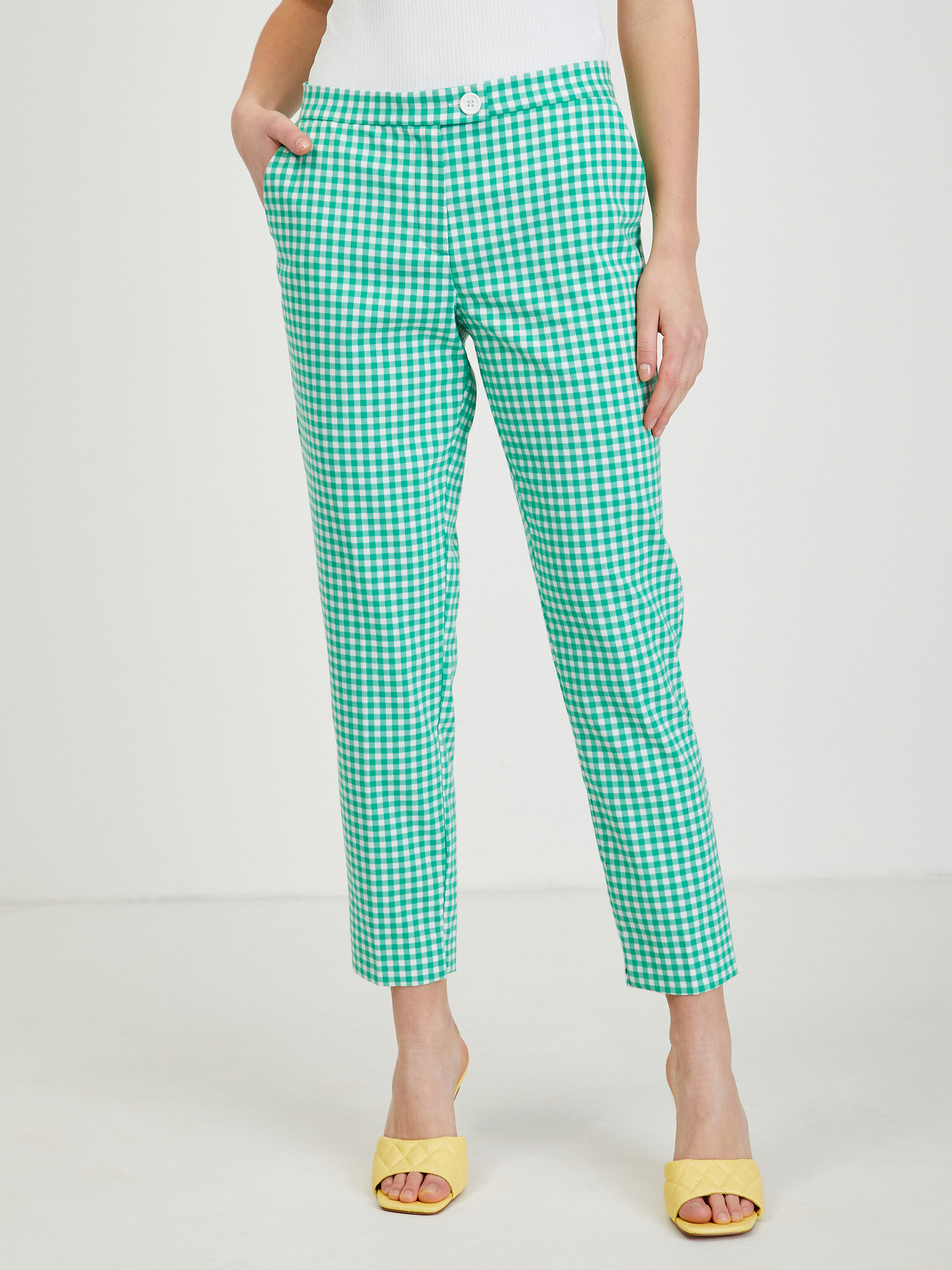 Orsay Pantaloni Verde - Pled.ro