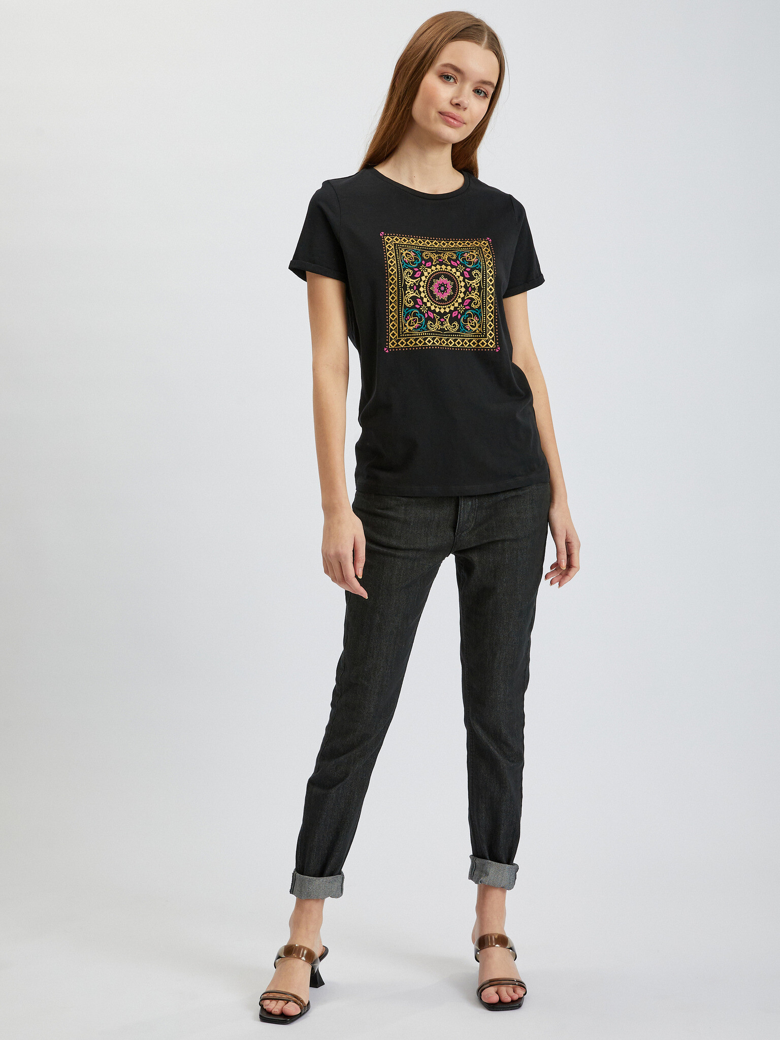 Orsay Tricou Negru - Pled.ro