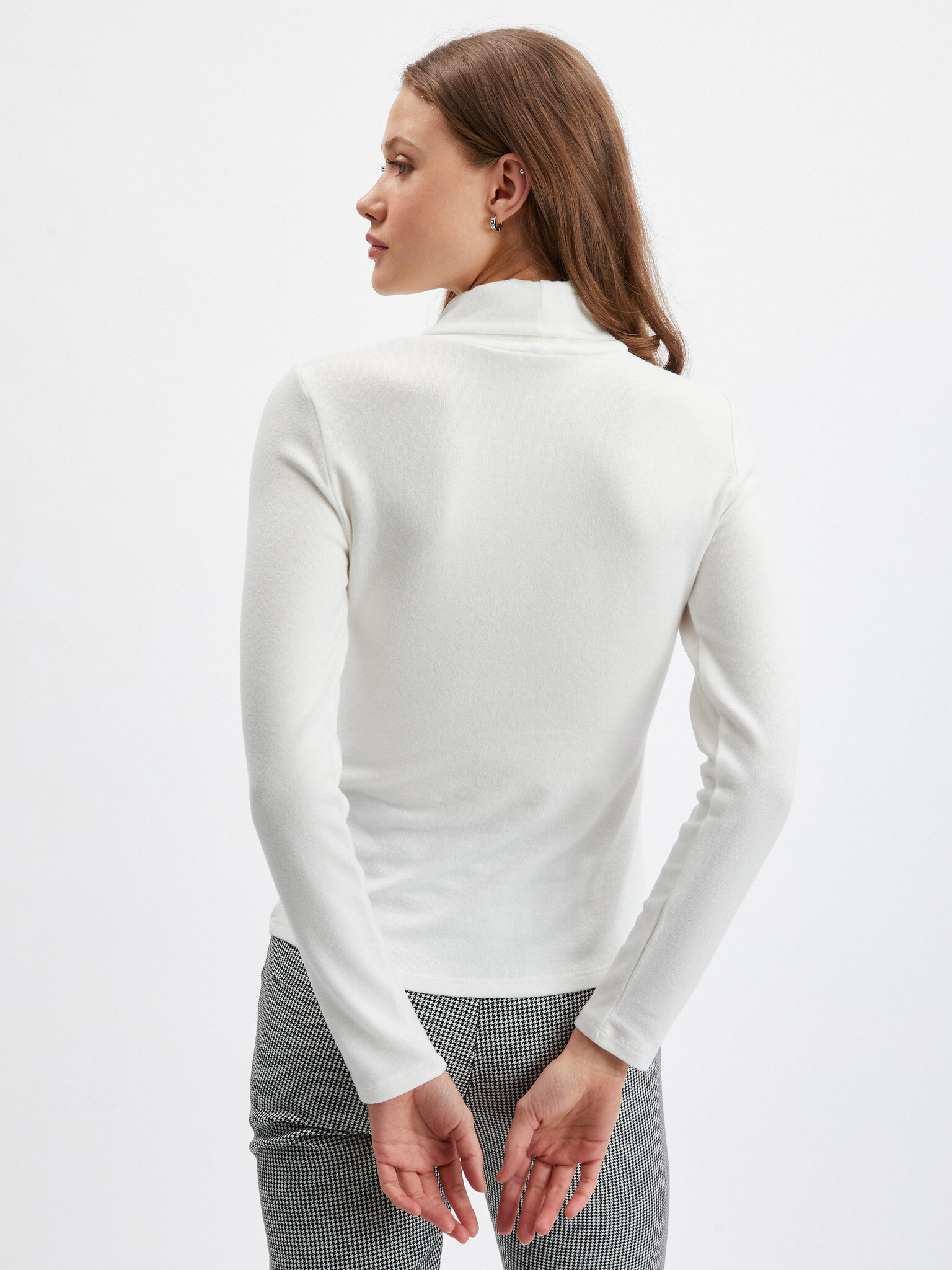 Orsay Turtleneck Alb - Pled.ro