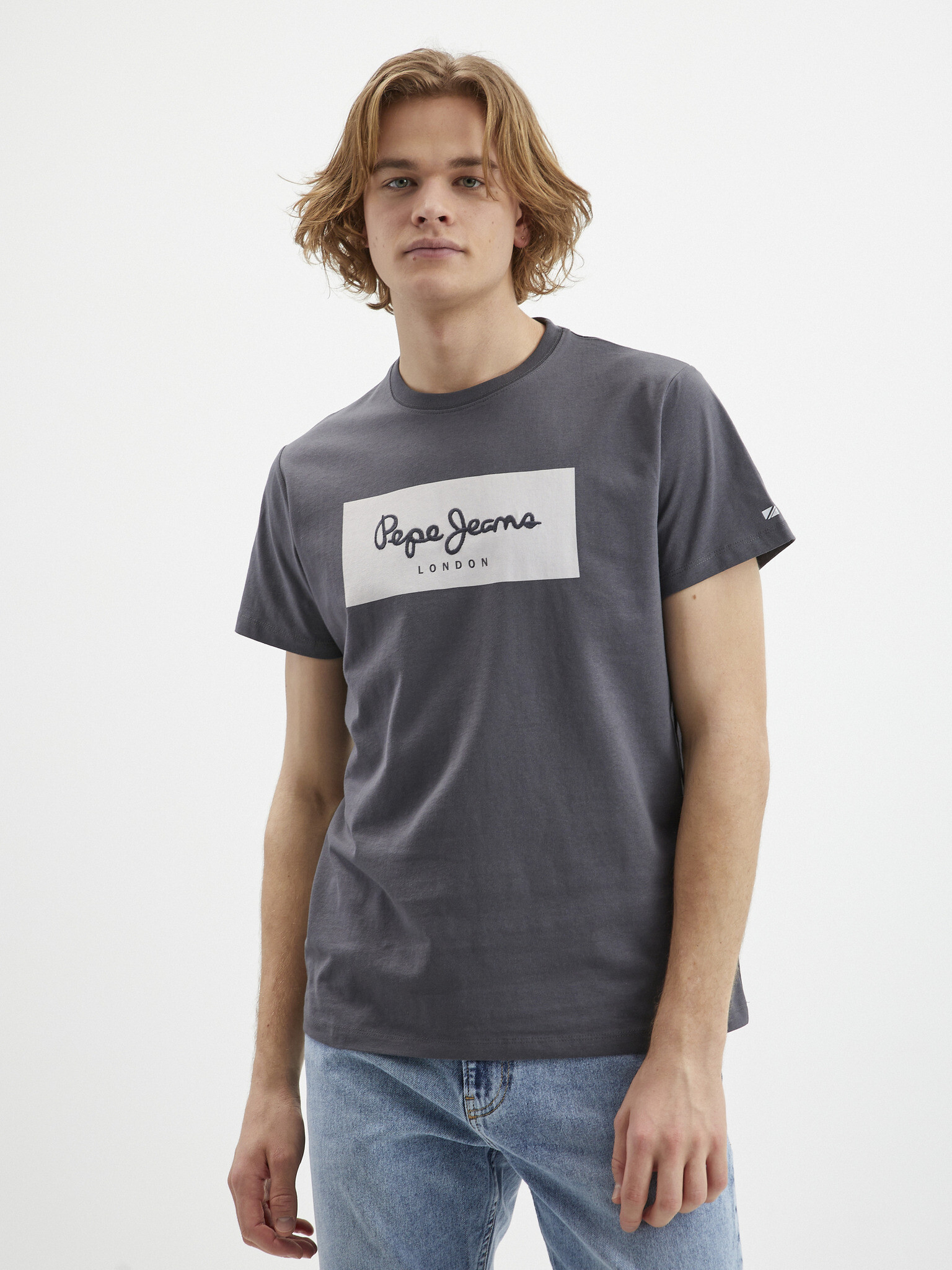 Pepe Jeans Aaron Tricou Gri - Pled.ro