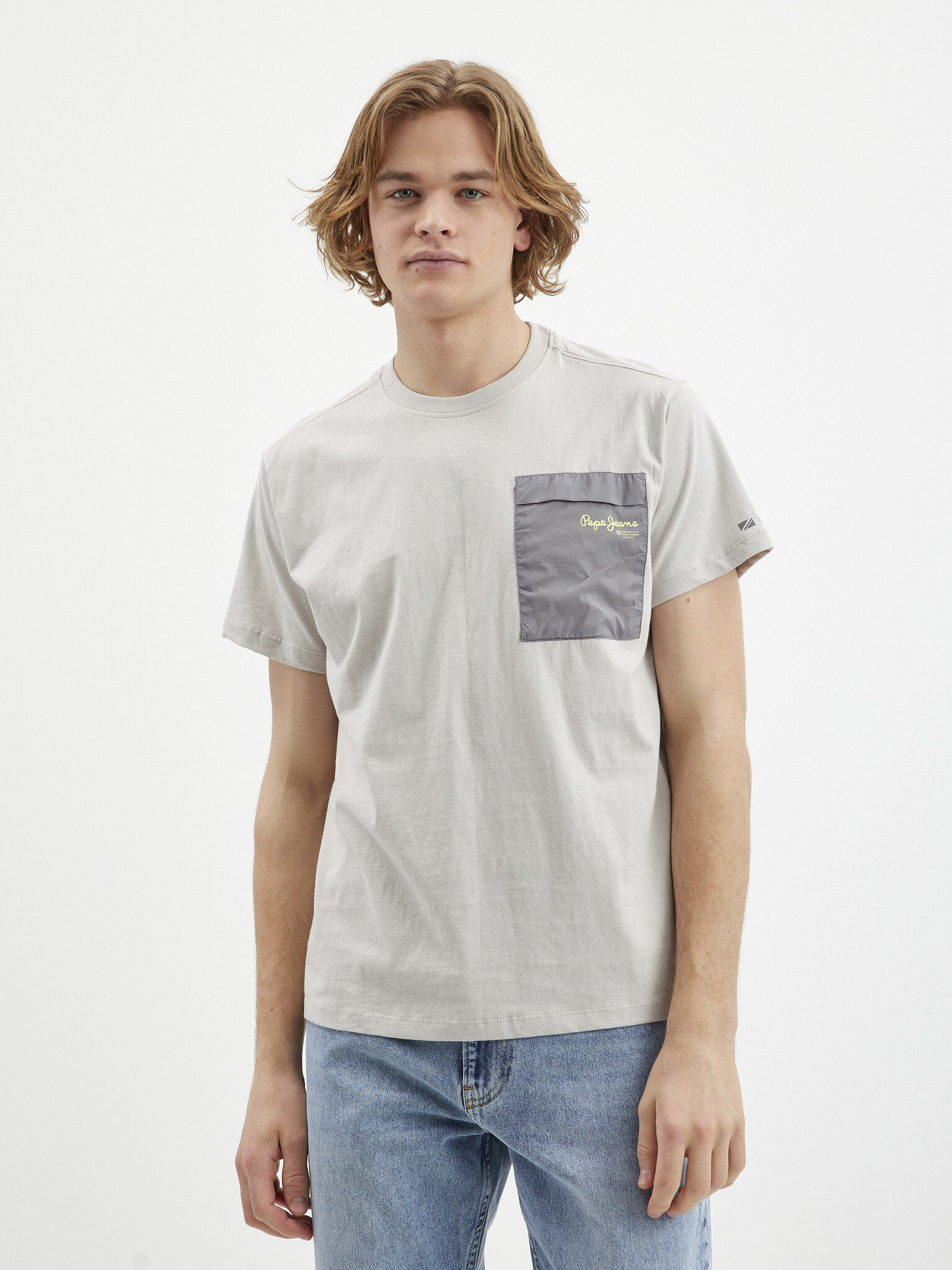 Pepe Jeans Abner Tricou Gri - Pled.ro