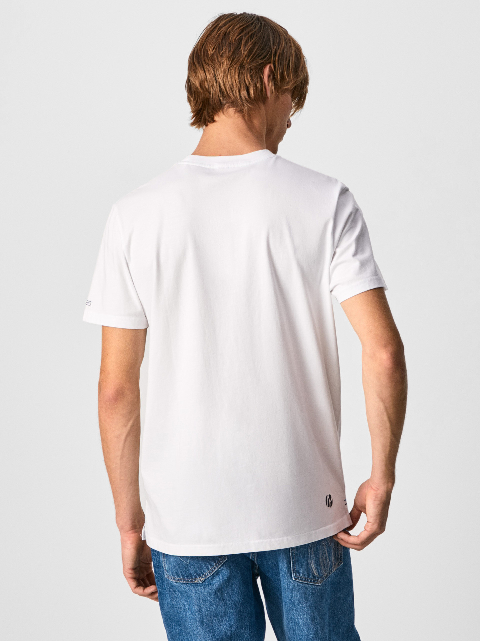 Pepe Jeans Agin Tricou Alb - Pled.ro