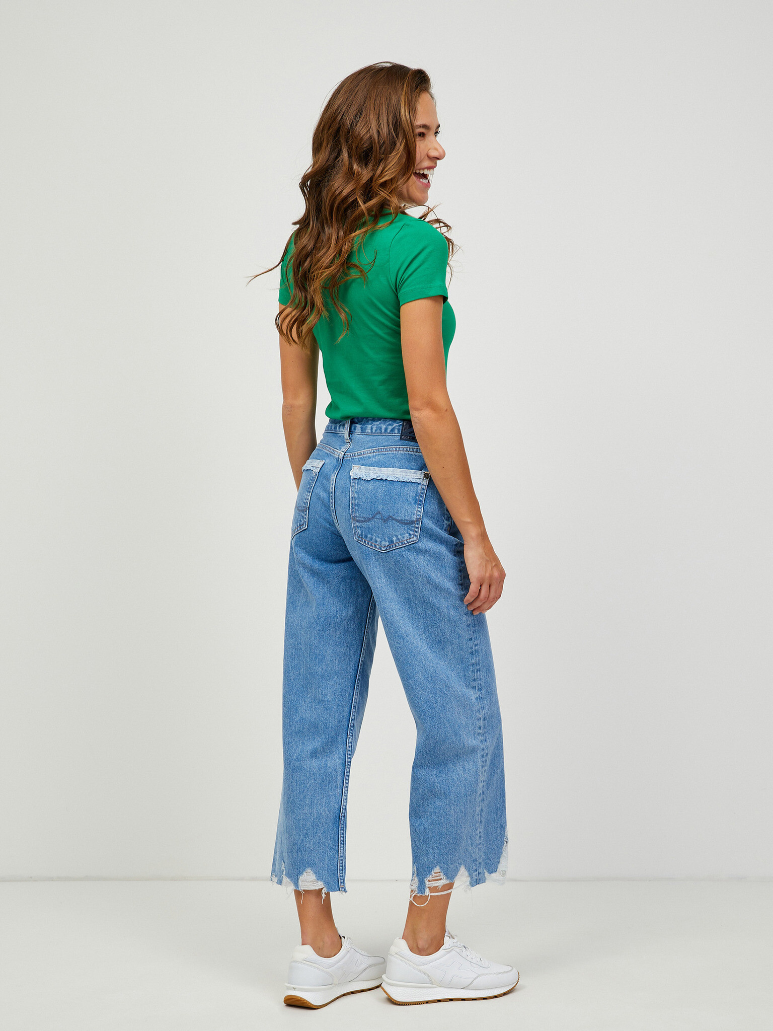 Pepe Jeans Ani Reclaim Jeans Albastru - Pled.ro