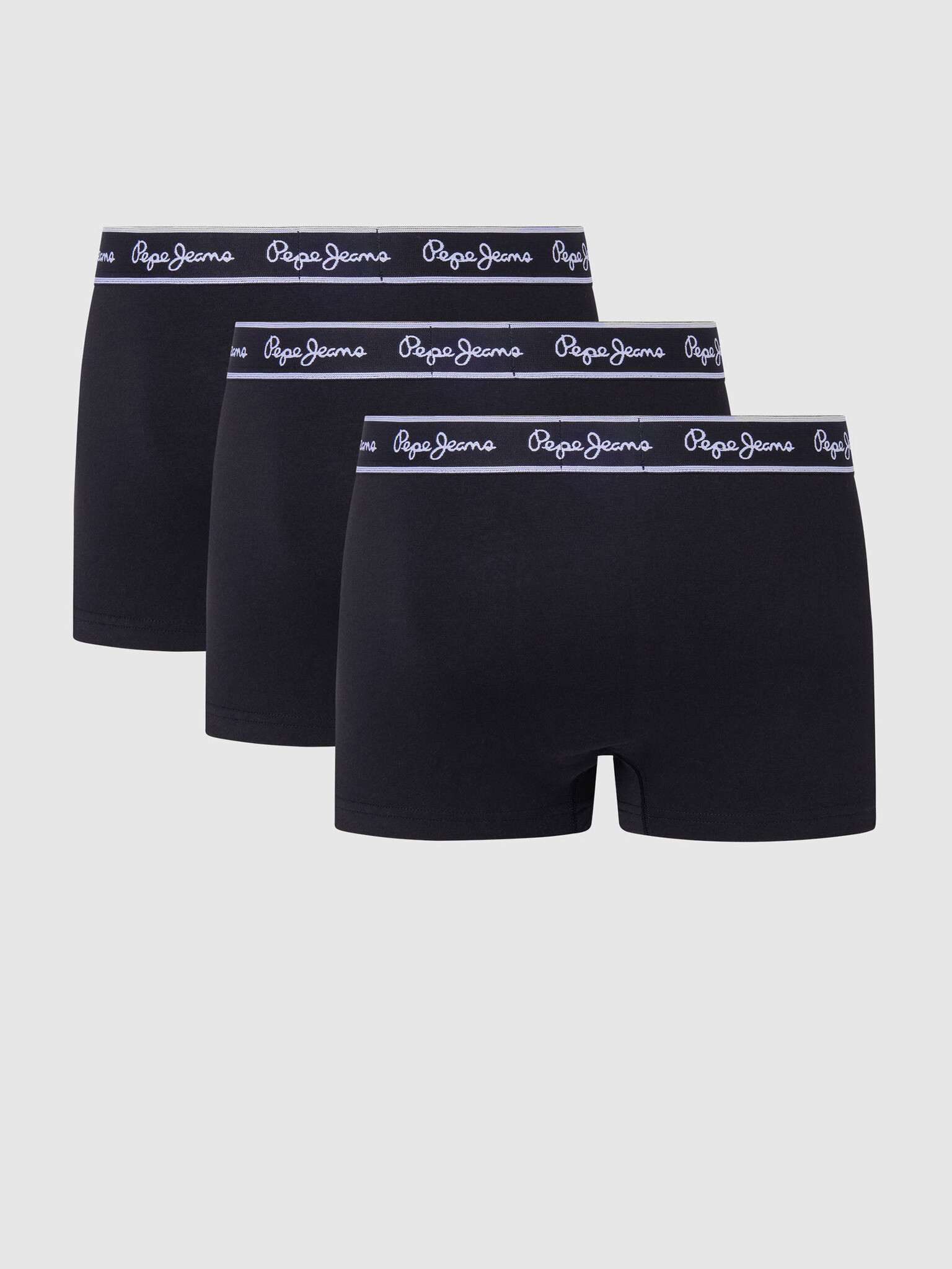 Pepe Jeans Boxeri 3 bucăți Negru - Pled.ro