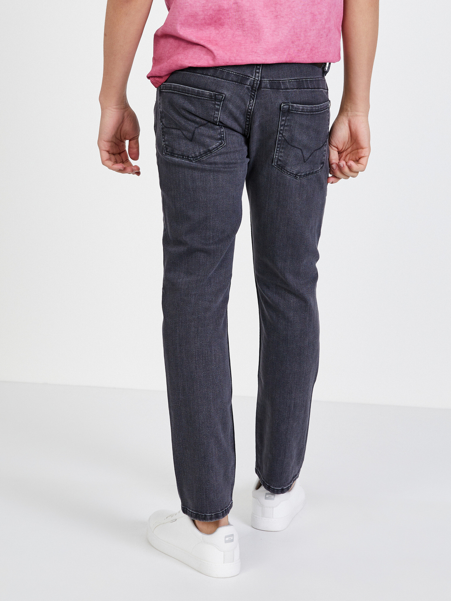 Pepe Jeans Cash Jeans Gri - Pled.ro