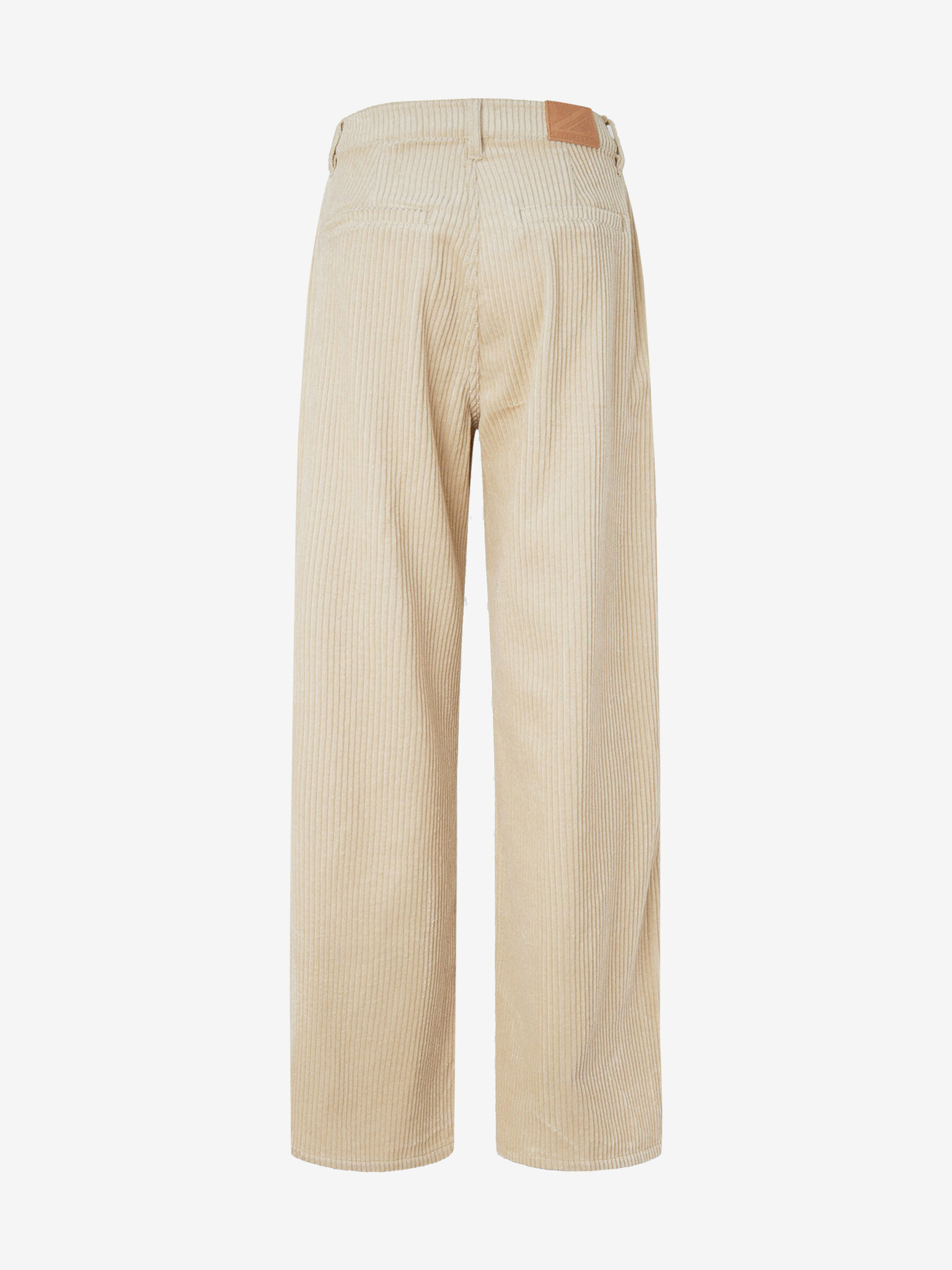 Pepe Jeans Cecilia Cord Pantaloni Alb - Pled.ro