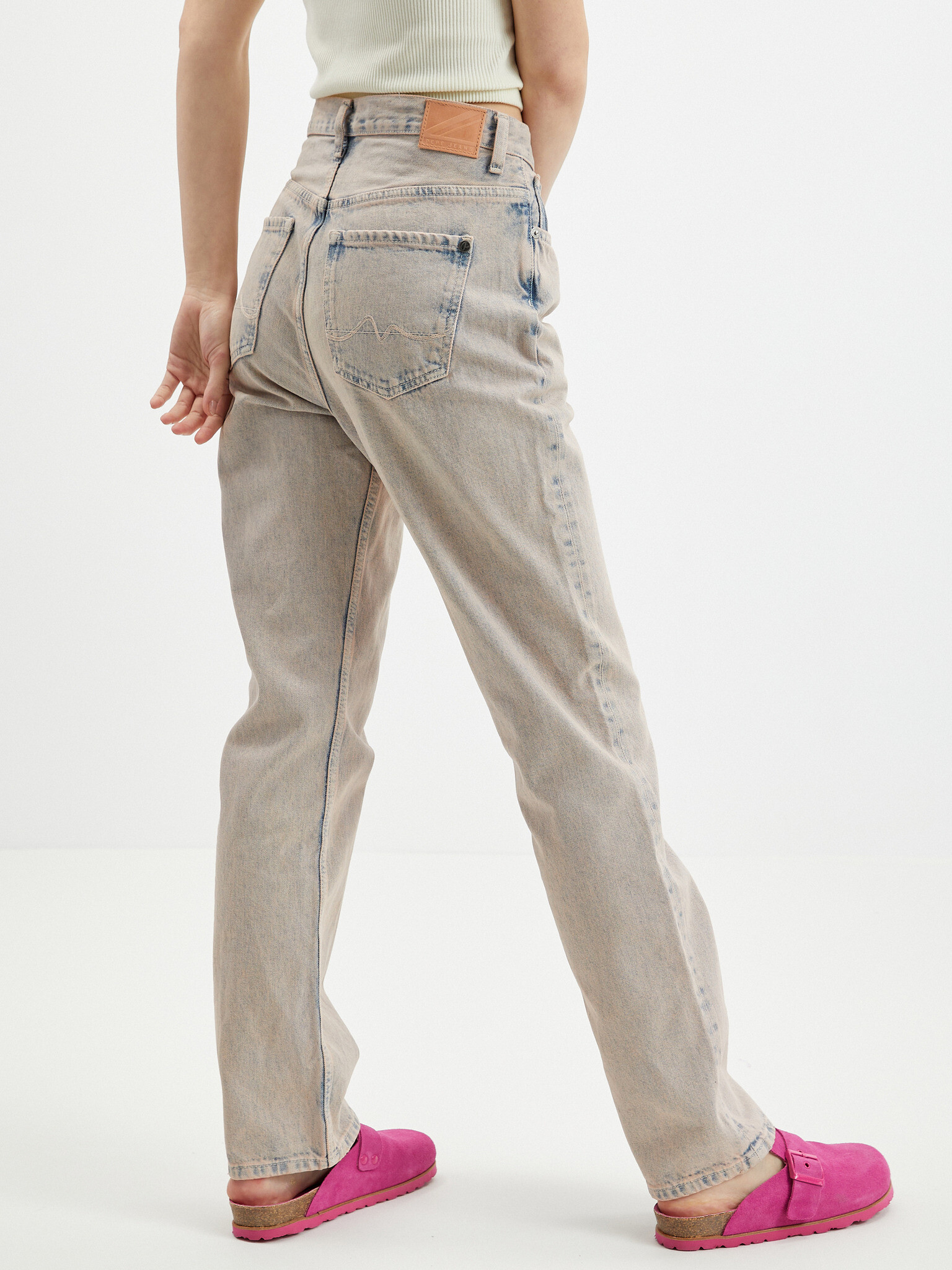 Pepe Jeans Celyn Rose Jeans Bej - Pled.ro