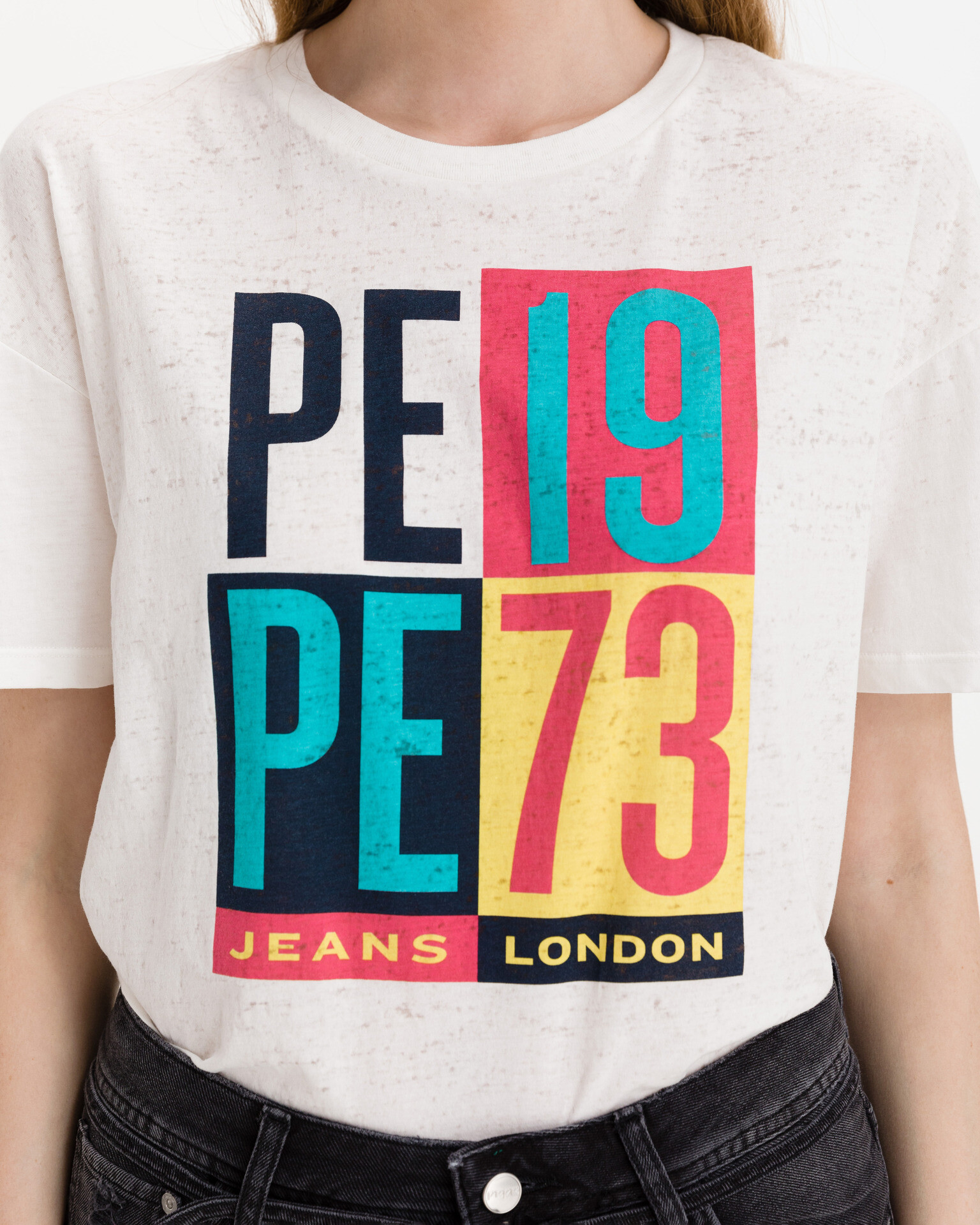 Pepe Jeans Dita Tricou Alb - Pled.ro