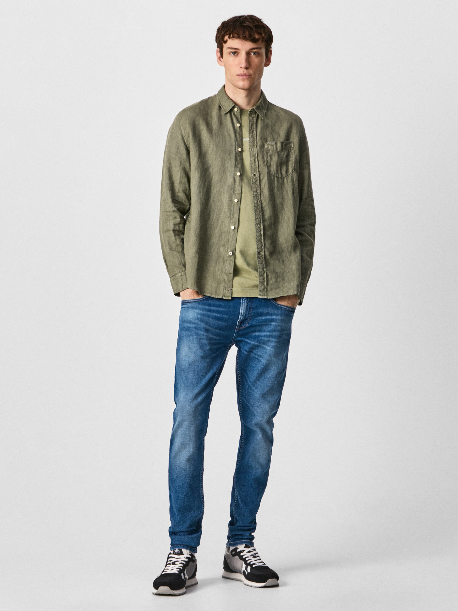 Pepe Jeans Finsbury Jeans Albastru - Pled.ro