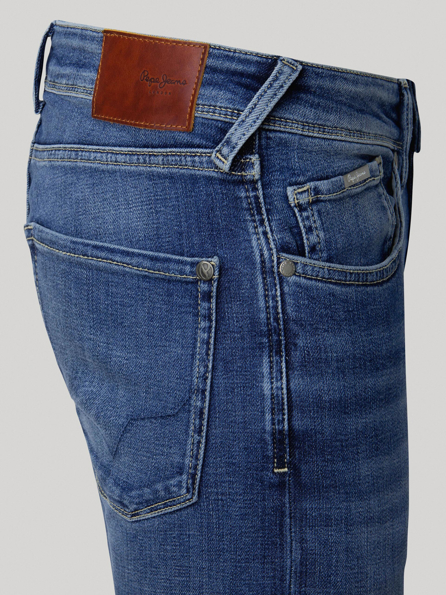 Pepe Jeans Finsbury Jeans Albastru - Pled.ro