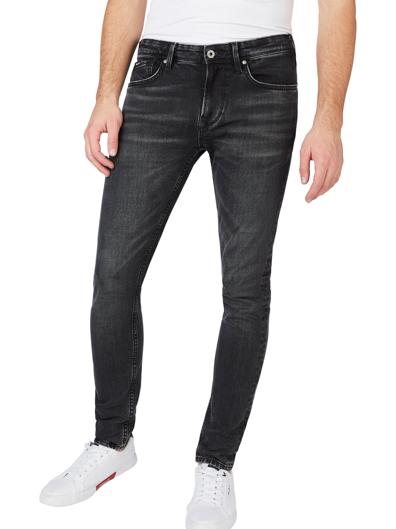 Pepe Jeans Finsbury Jeans Negru - Pled.ro