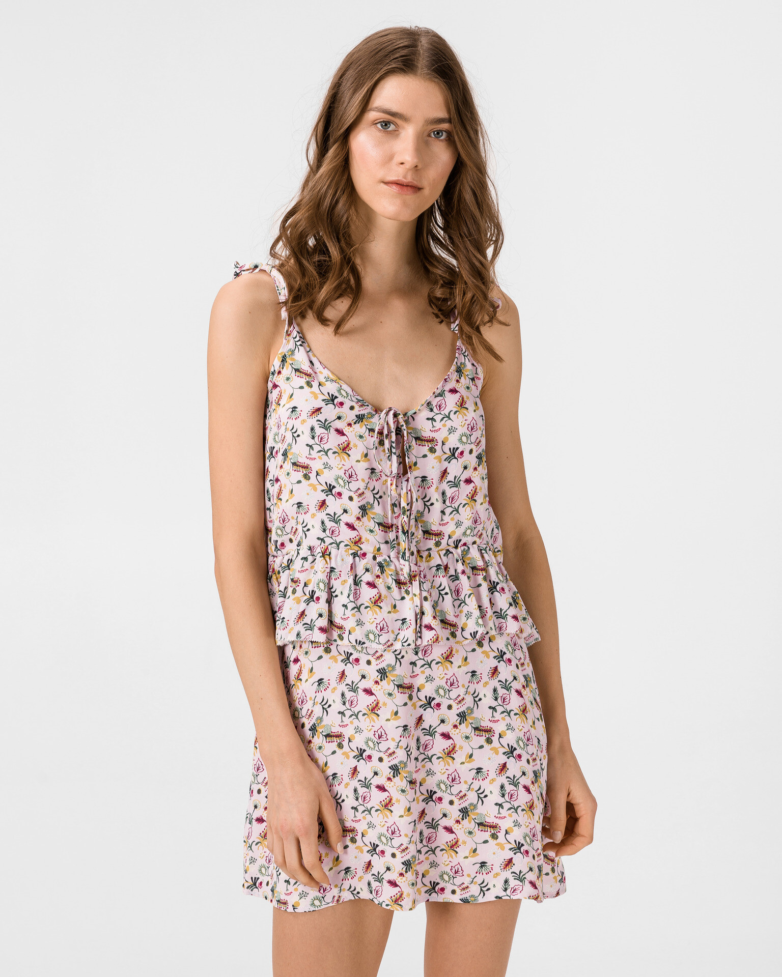 Pepe Jeans Individuosa Rochie Bej - Pled.ro