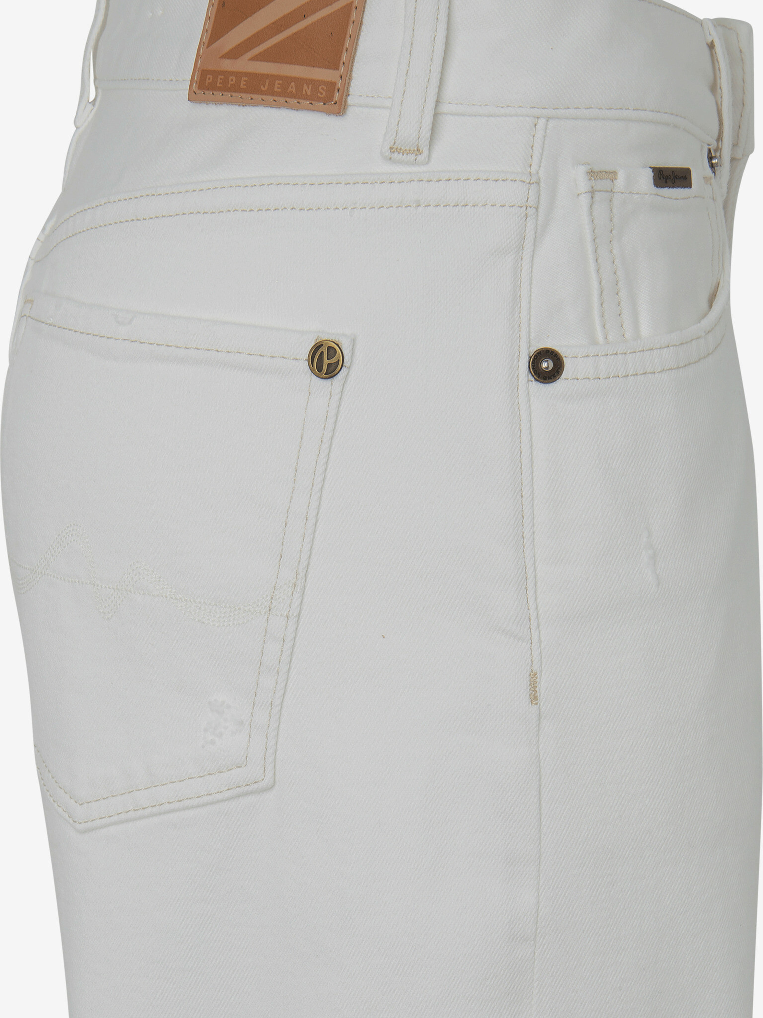 Pepe Jeans Jeans Alb - Pled.ro