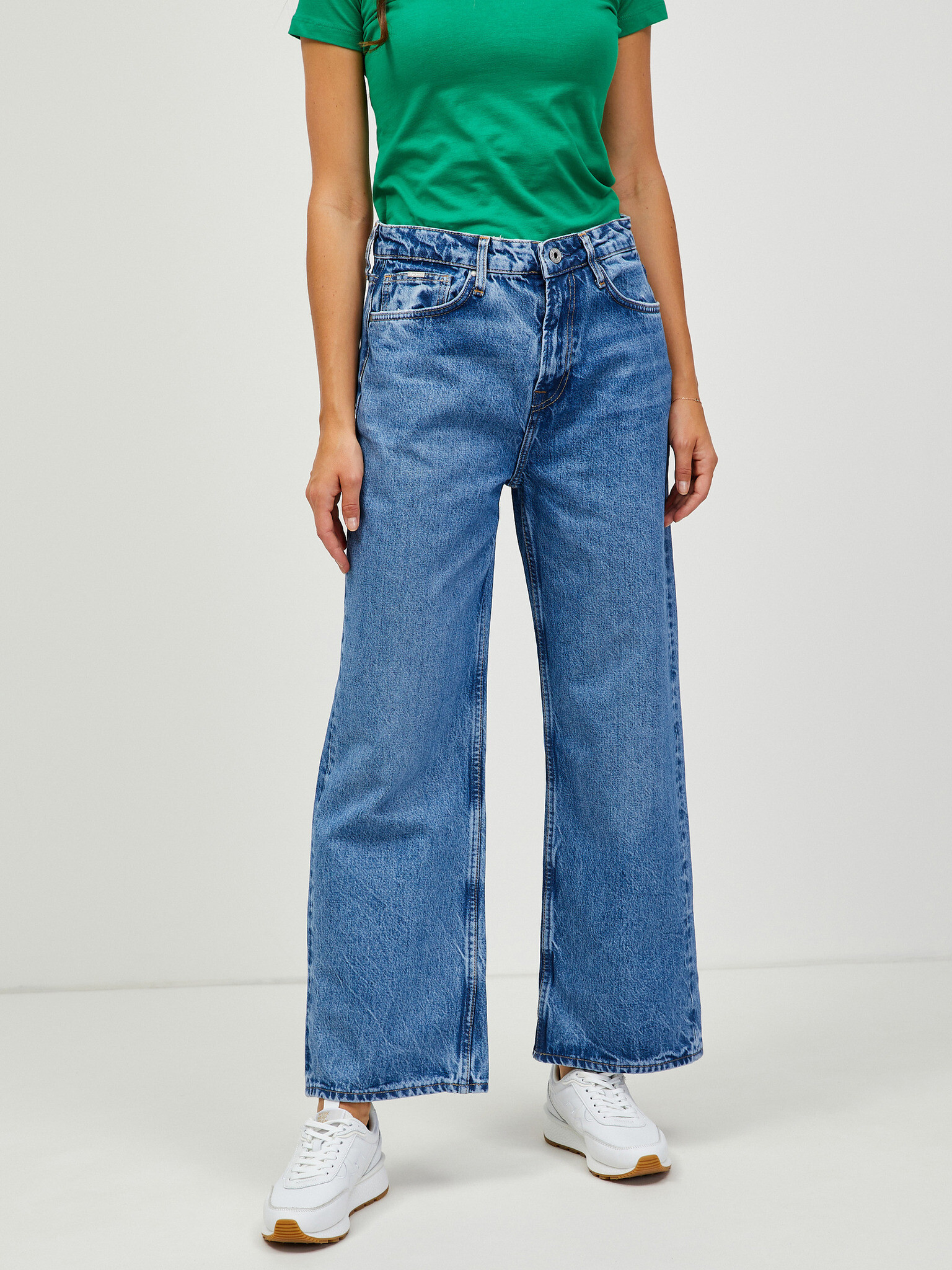 Pepe Jeans Lexa Jeans Albastru - Pled.ro