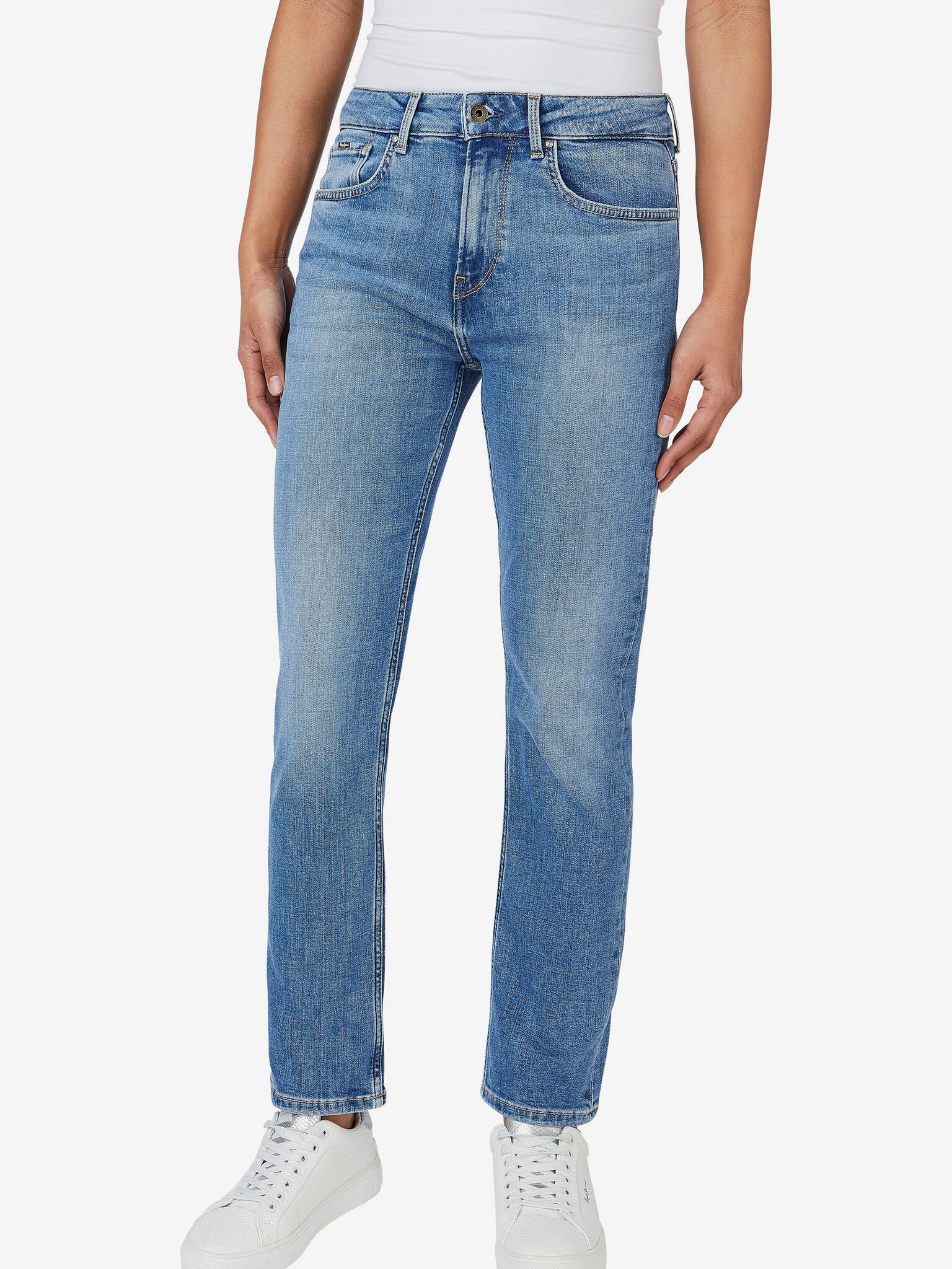 Pepe Jeans Mary Jeans Albastru - Pled.ro