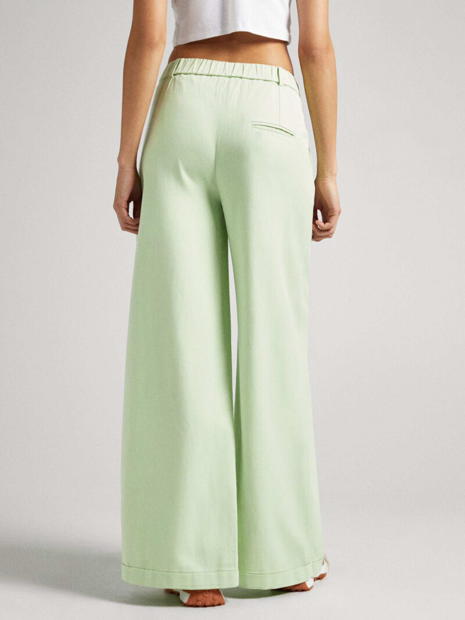 Pepe Jeans Monna Pantaloni Verde - Pled.ro