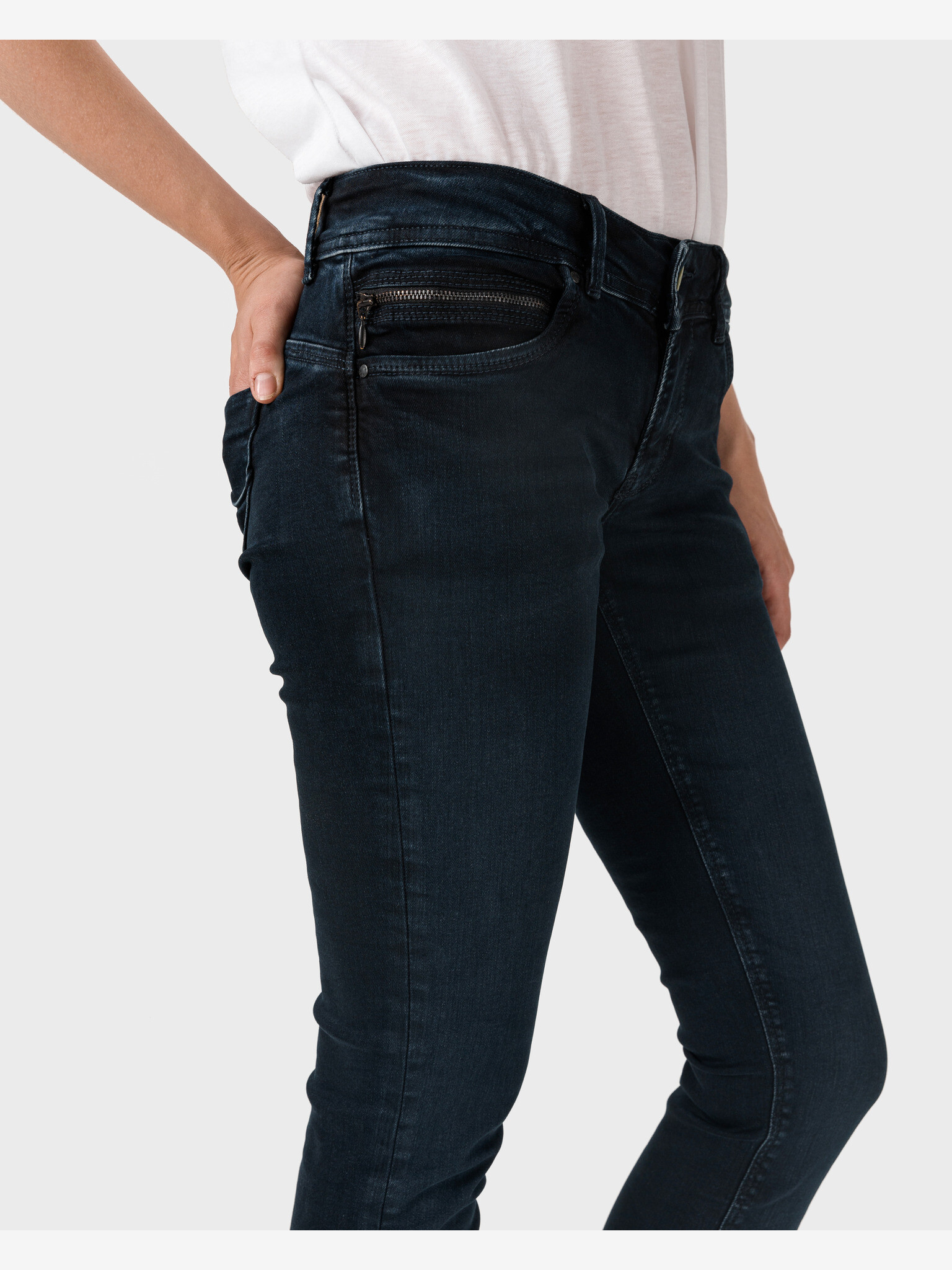 Pepe Jeans New Brooke Jeans Albastru - Pled.ro