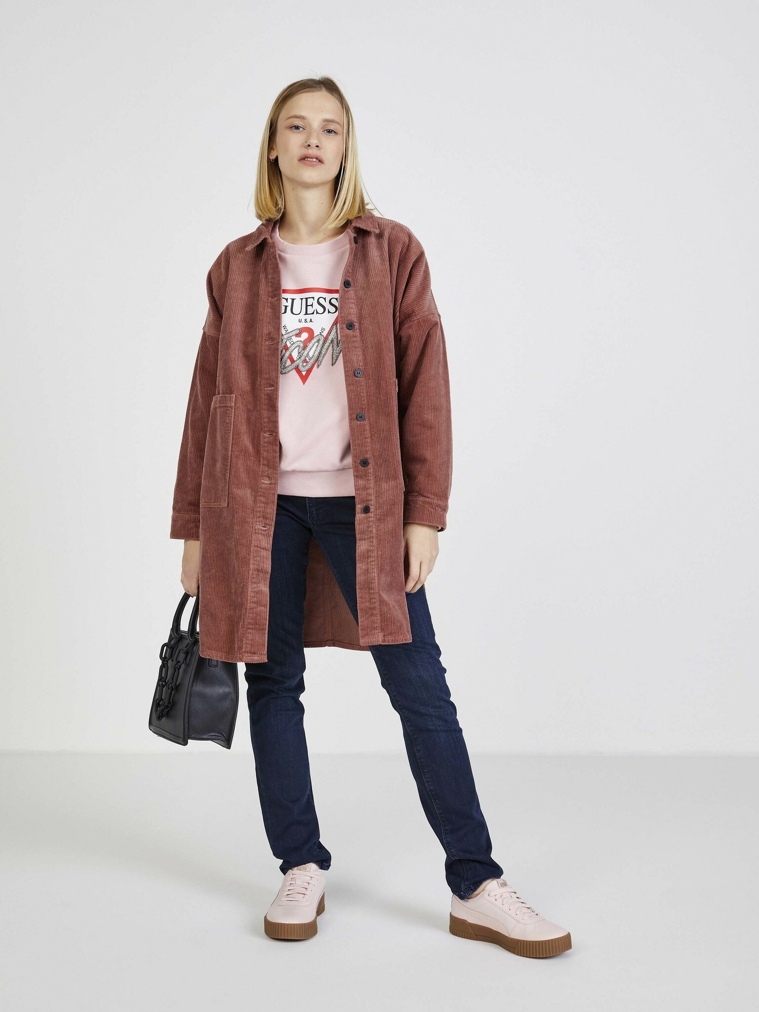 Pepe Jeans New Brooke Jeans Albastru - Pled.ro