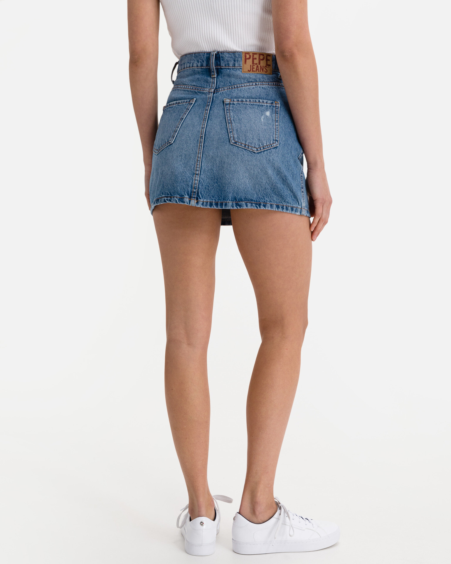 Pepe Jeans Rachel Fustă Albastru - Pled.ro