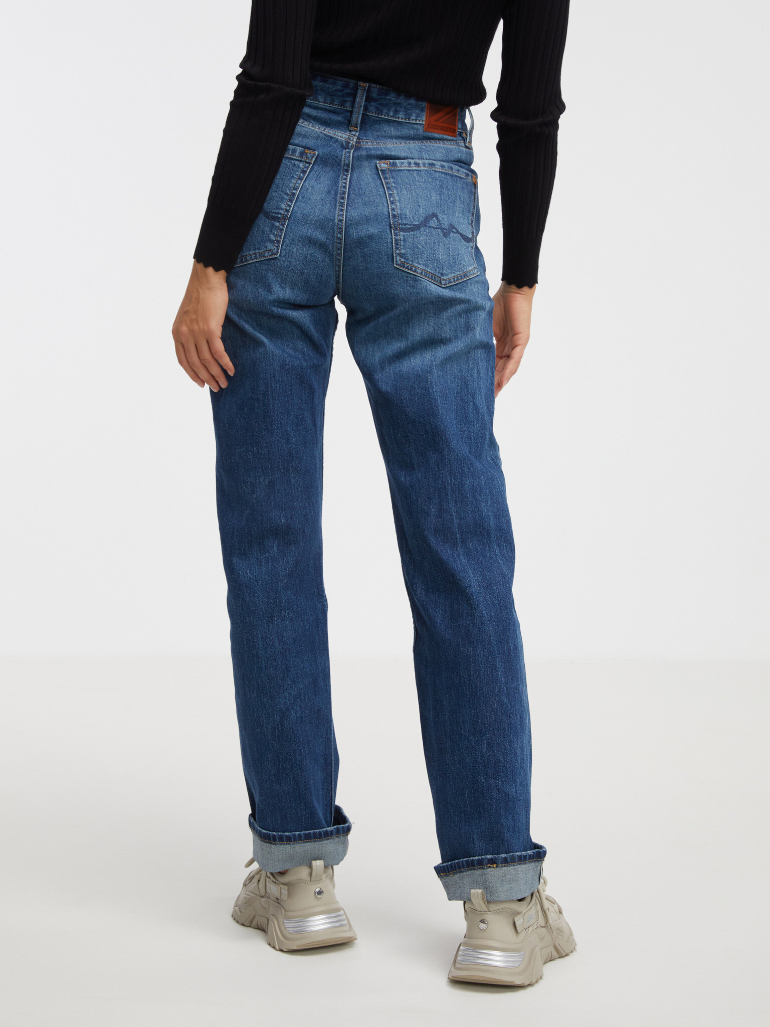 Pepe Jeans Robyn Selvedge DK Jeans Albastru - Pled.ro