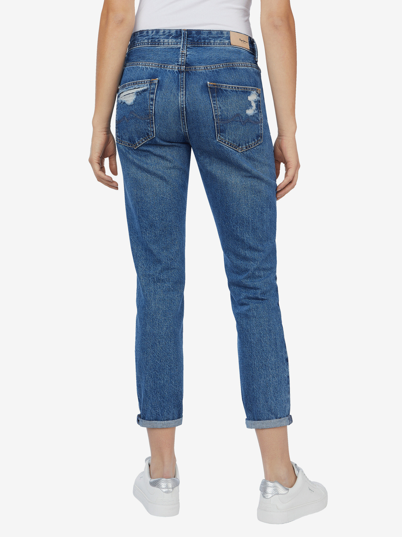 Pepe Jeans Violet Jeans Albastru - Pled.ro