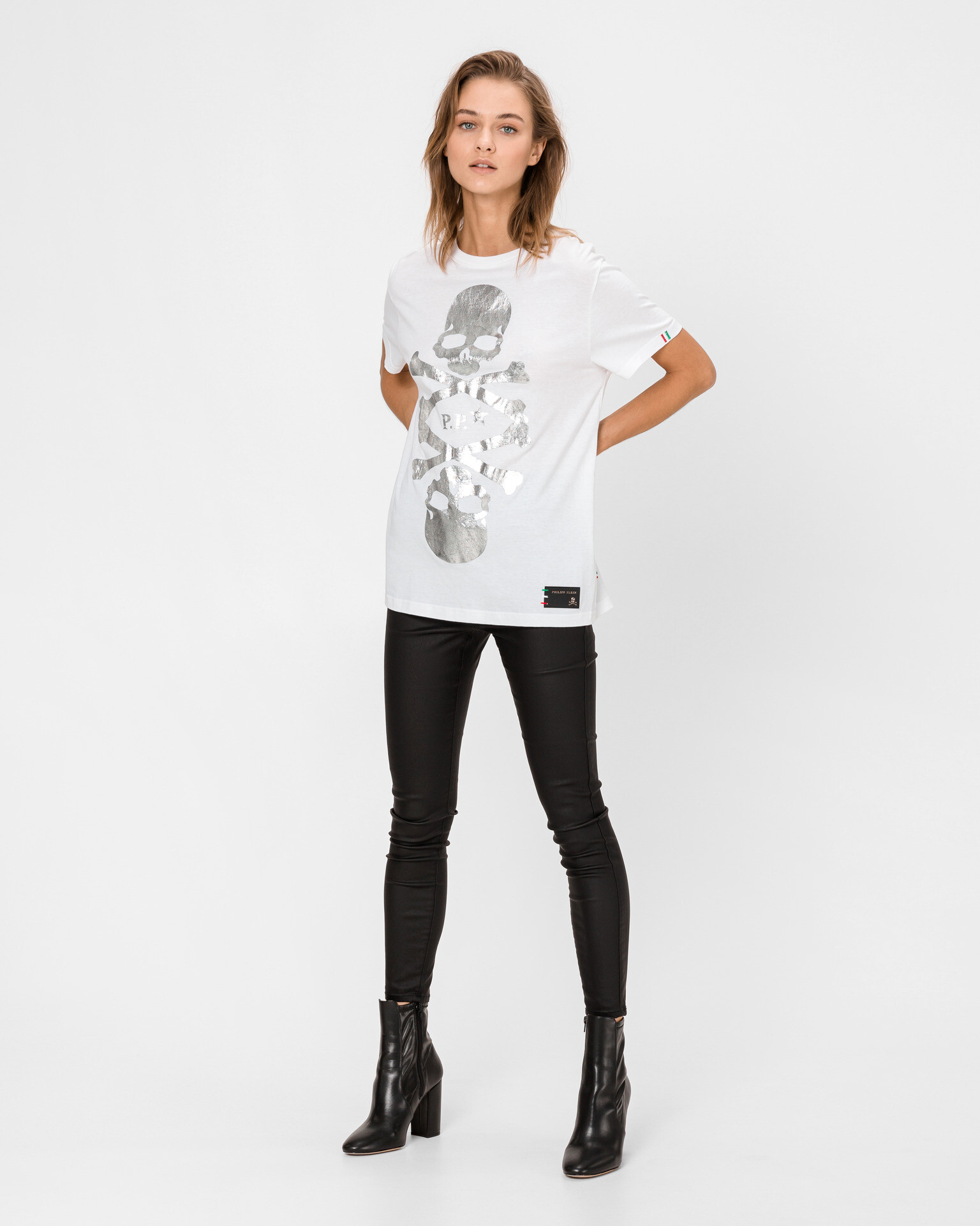 Philipp Plein Sandy Mill Tricou Negru - Pled.ro