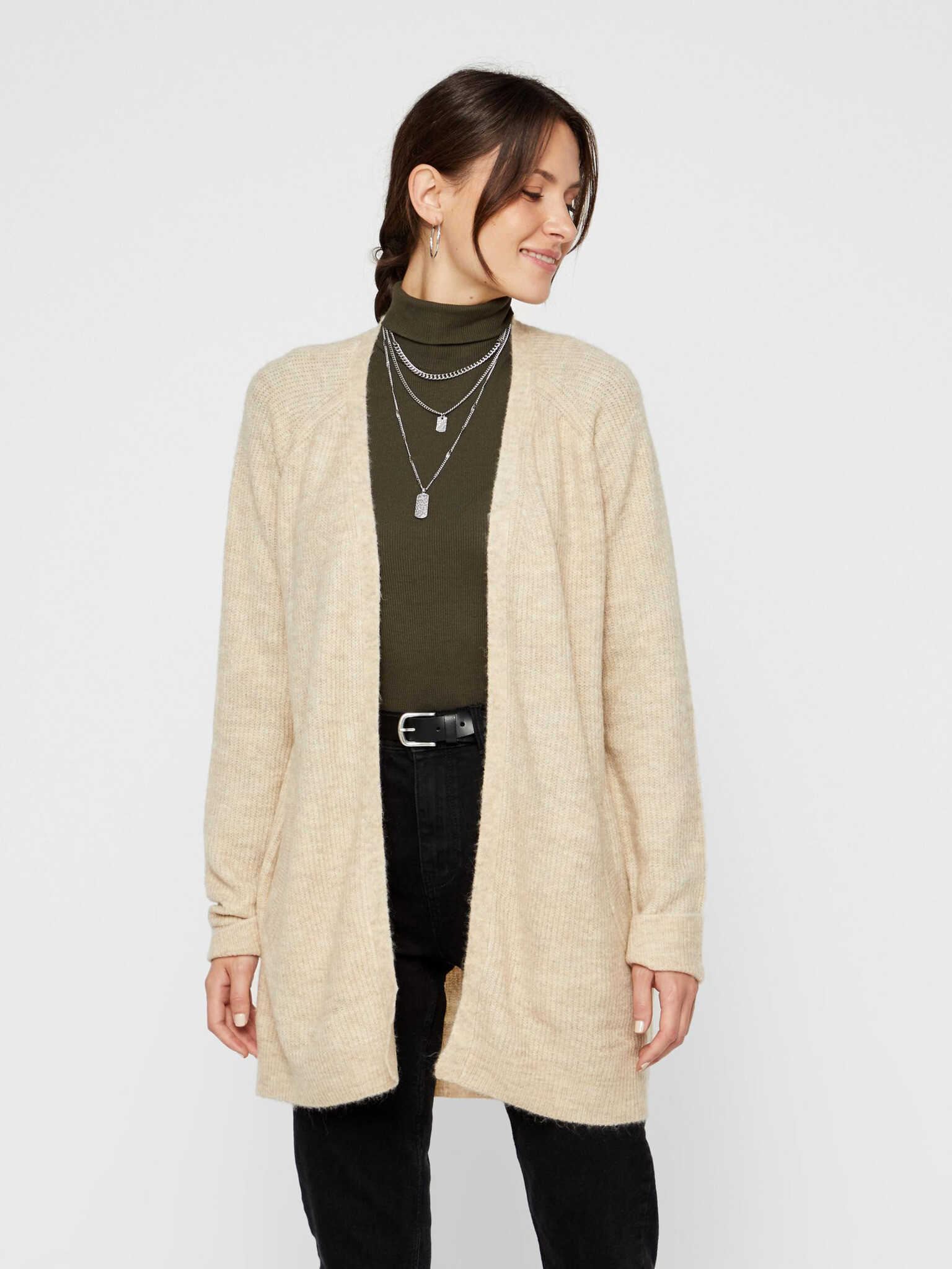 Pieces Ellen Cardigan Maro - Pled.ro