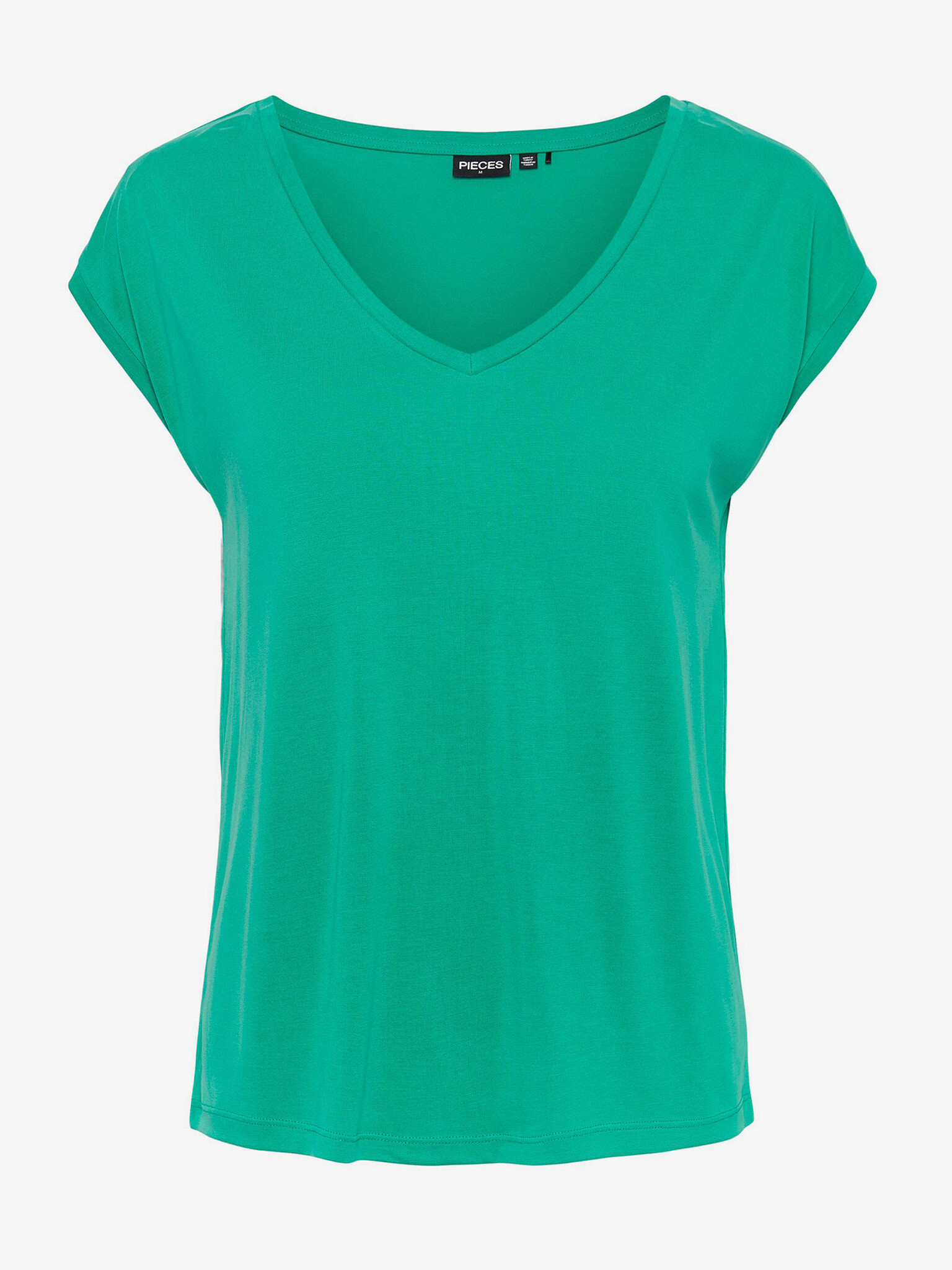 Pieces Kamala Tricou Verde - Pled.ro