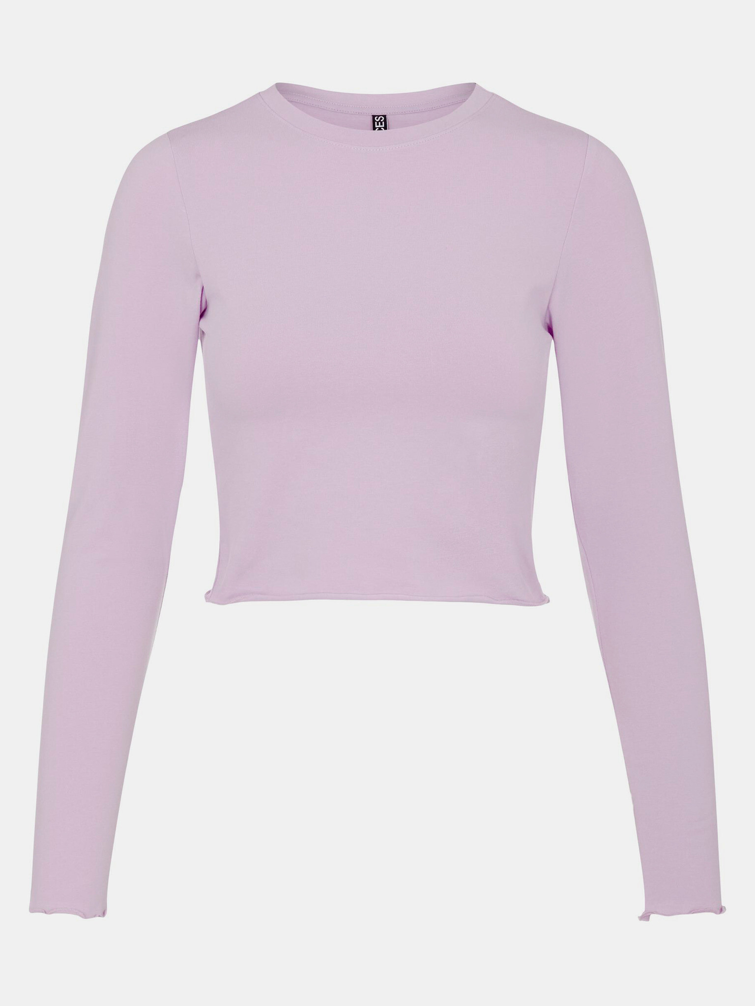 Pieces Maddi Crop top Violet - Pled.ro