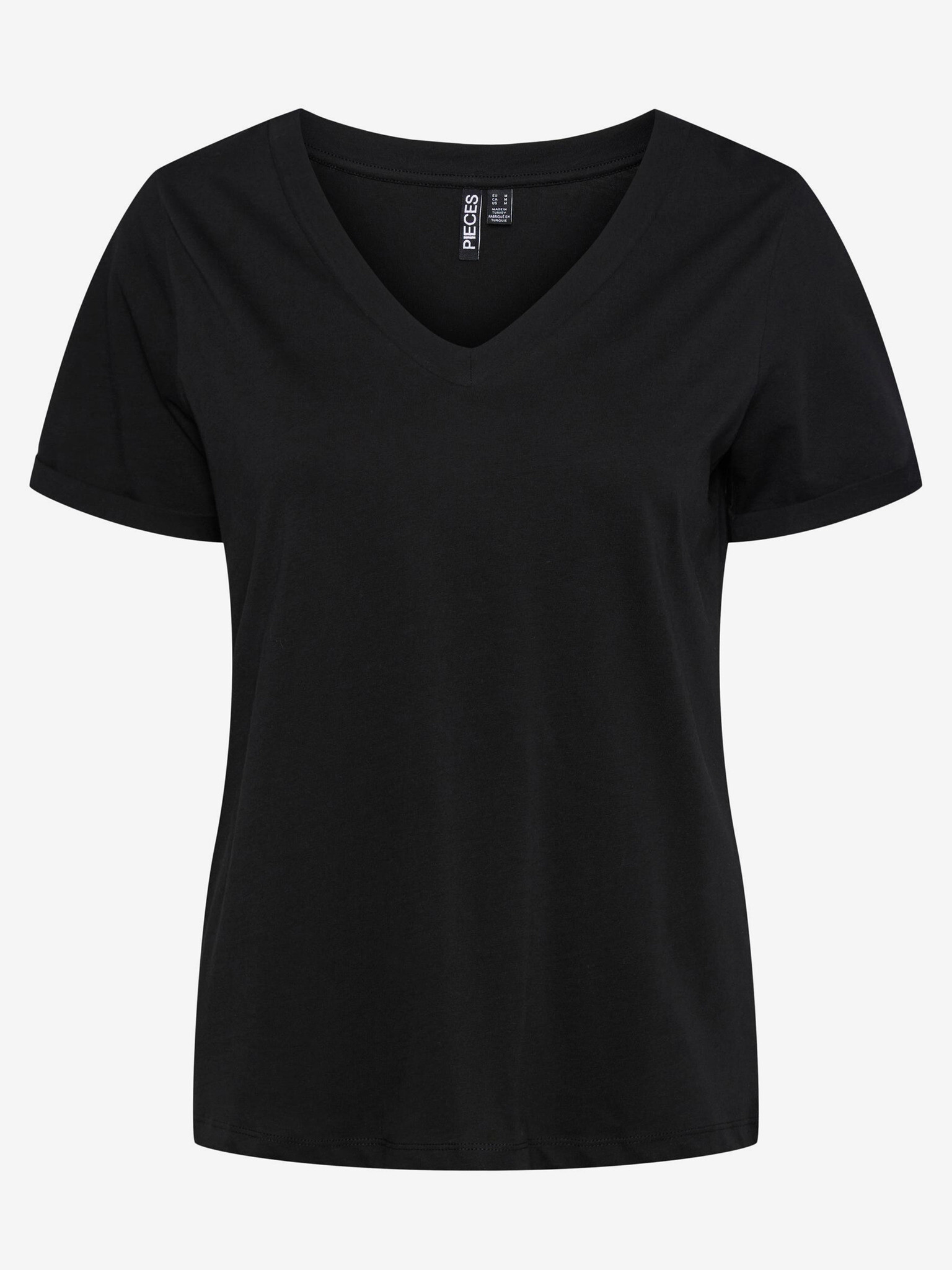 Pieces Ria Tricou Negru - Pled.ro