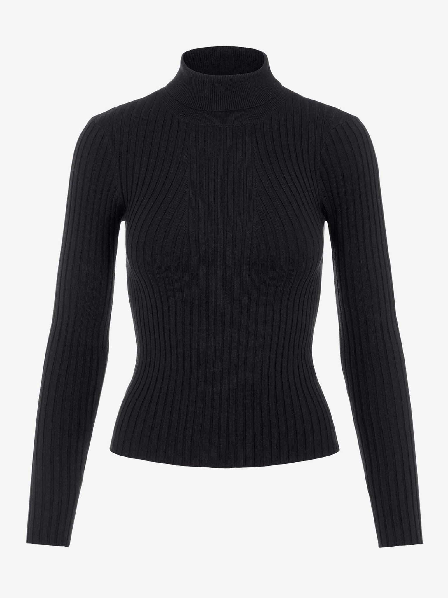 Pieces Rista Turtleneck Negru - Pled.ro