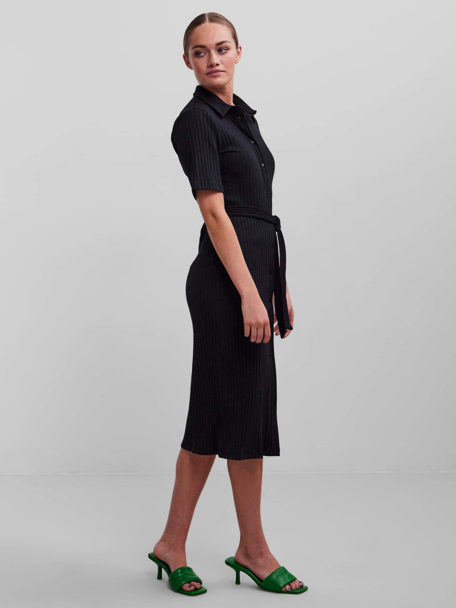 Pieces Tiana Rochie Negru - Pled.ro